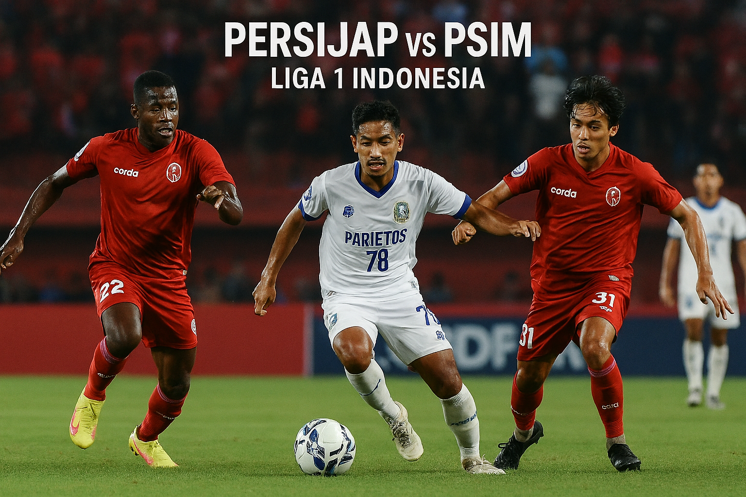 Score808TV Hadirkan Siaran Langsung Persijap vs PSIM Malam Ini - Prediksi Serunya Duel Raksasa Liga Indonesia