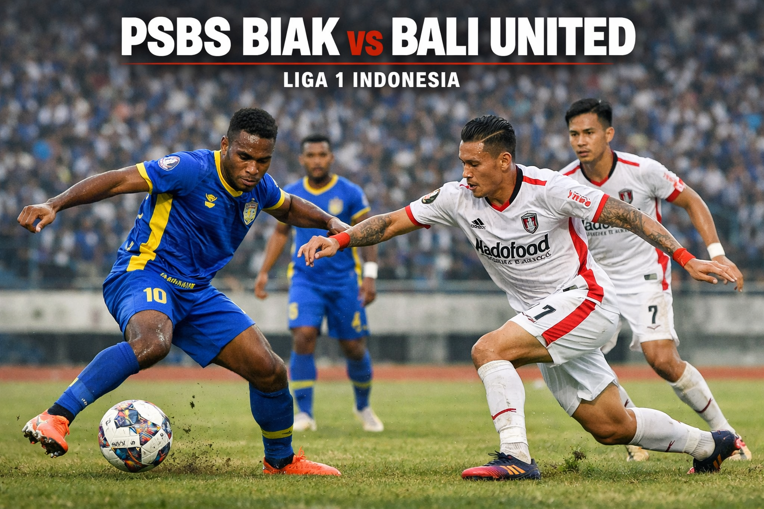 Score808tv Live Bola Liga 1: PSBS Biak vs Bali United Hari Ini - Tonton Langsung Di Sini!