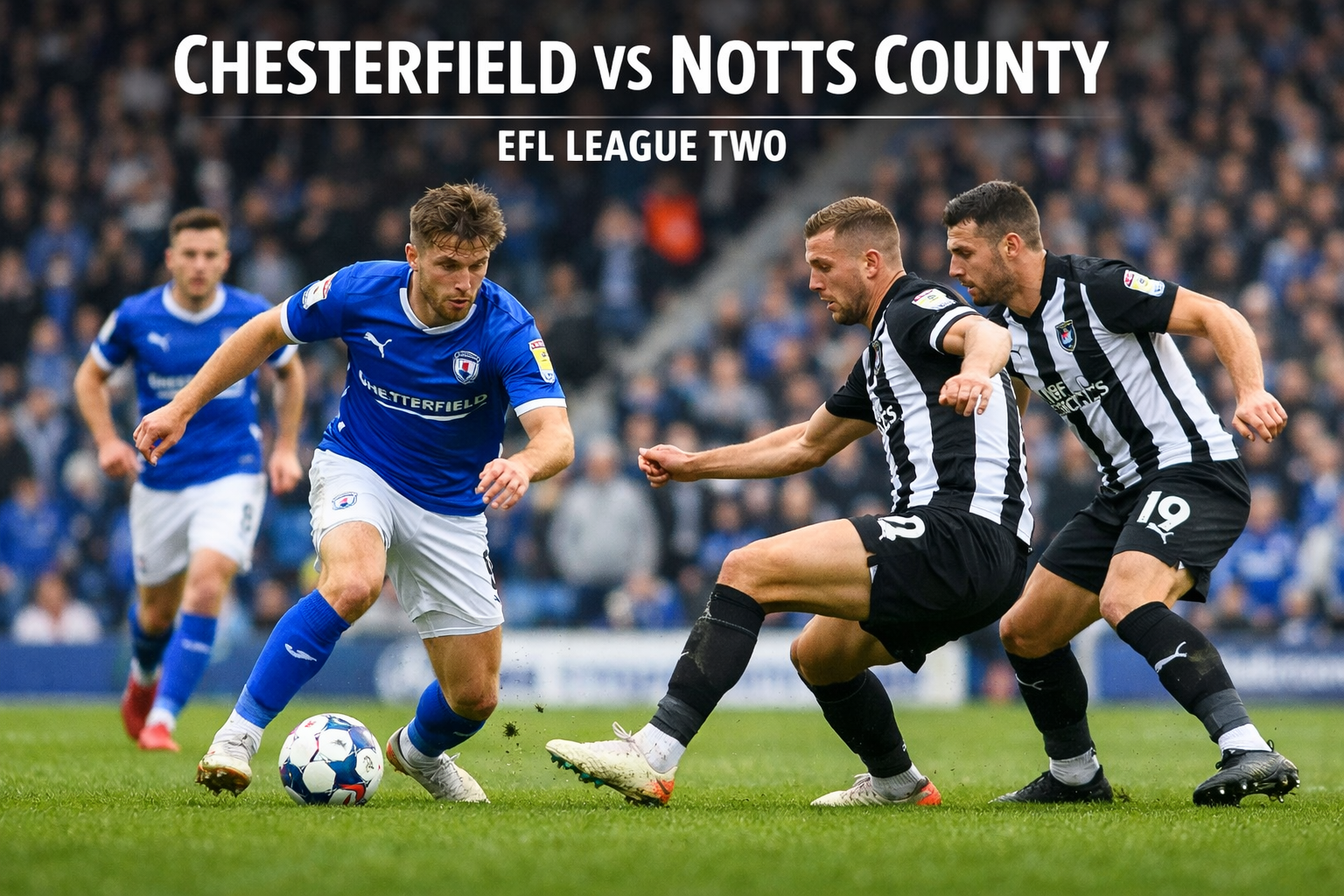 Score808tv : Pertarungan Seru - Chesterfield vs Notts County Jam 22.00 WIB yang Tidak Boleh Dilewatkan!