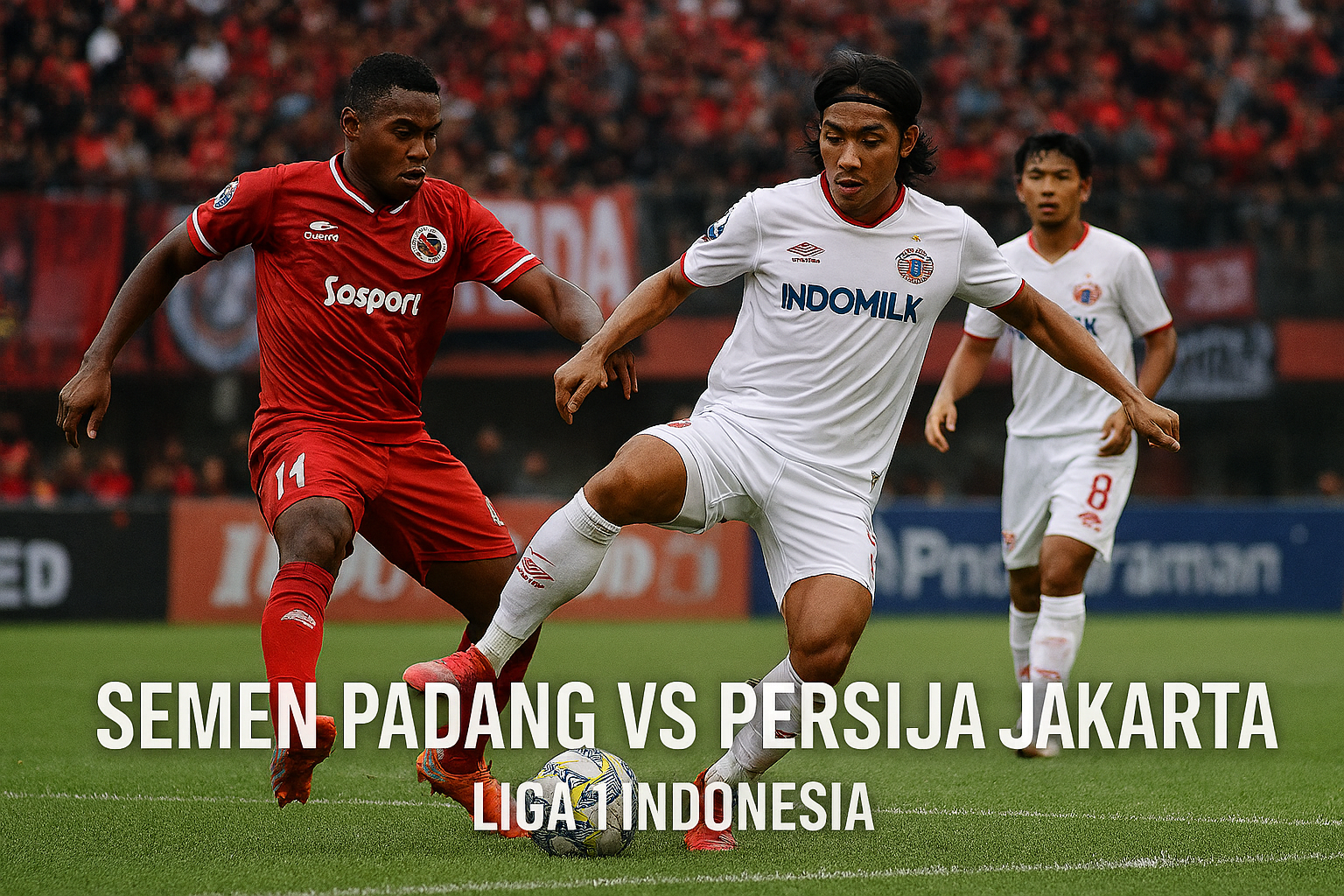 Semen Padang vs Persija Jakarta Malam Ini Pukul 19.00 WIB Live di Score808TV - Duel Seru Liga Indonesia yang Wajib Disaksikan