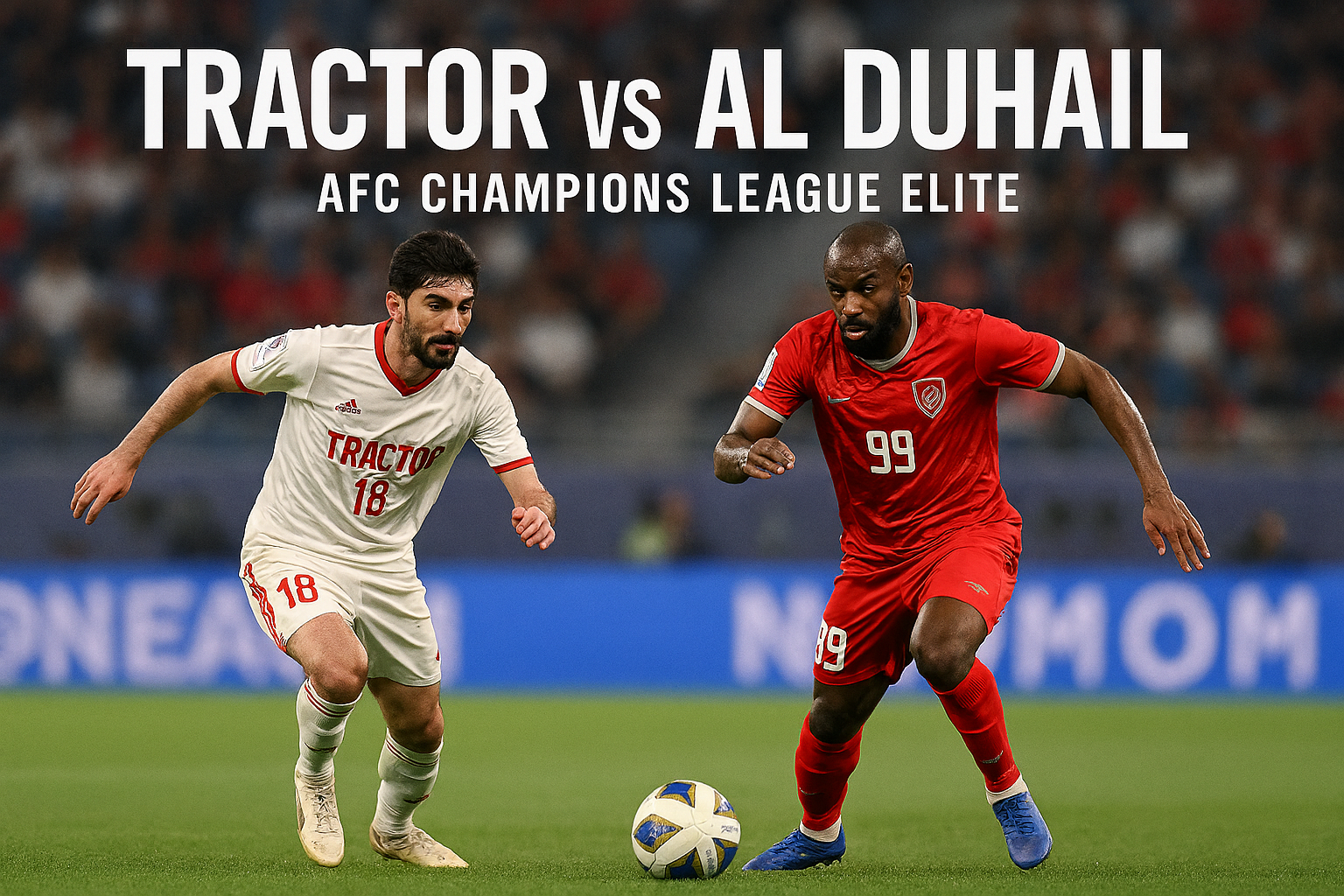 Tractor vs Al Duhail Kick Off 23.00 WIB: Prediksi dan Jadwal Pertandingan Malam Ini versi Score808tv