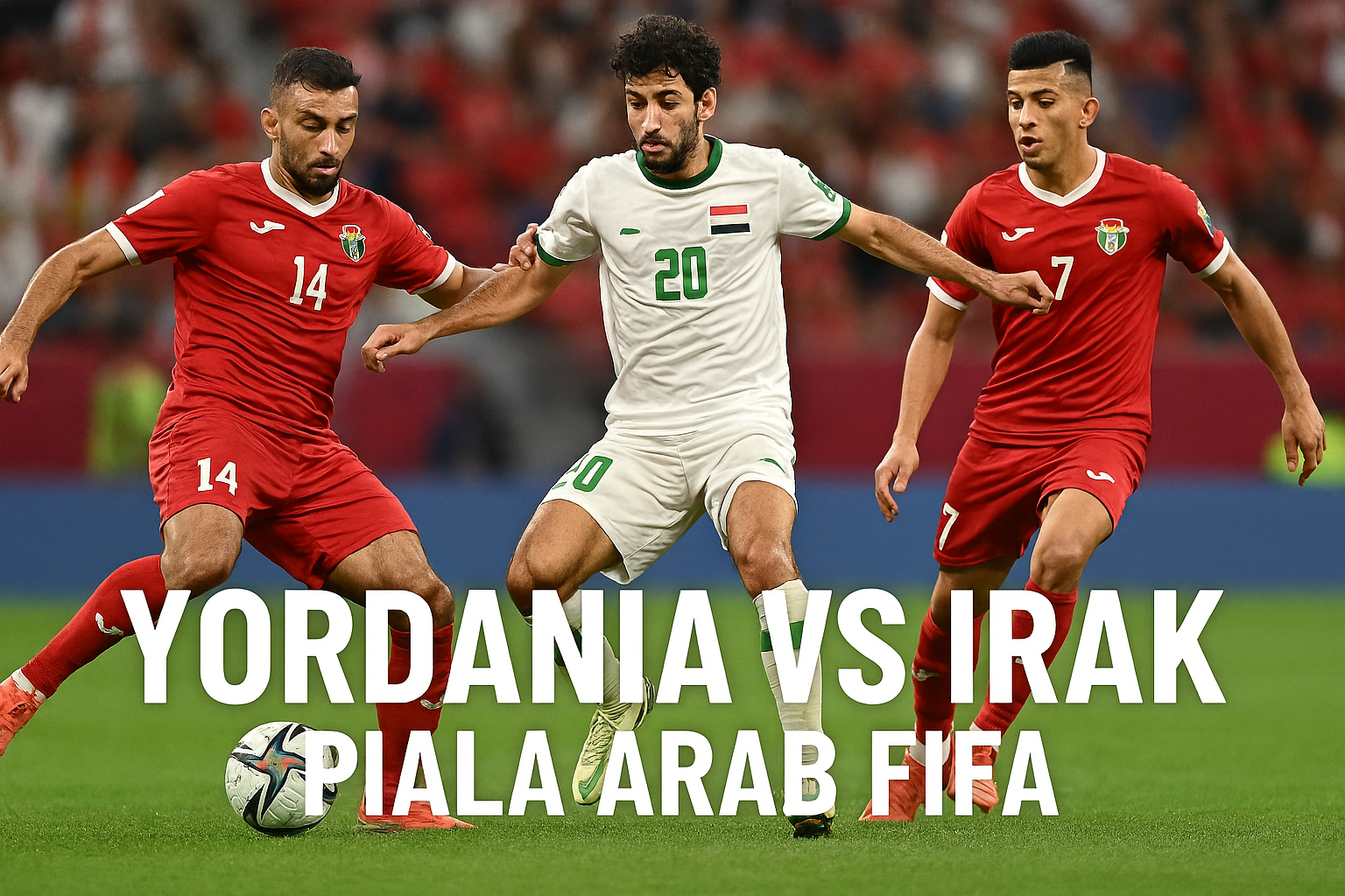 Yordania vs Irak 21.30 WIB: Score808TV Sajikan Live Score & Streaming Terupdate!