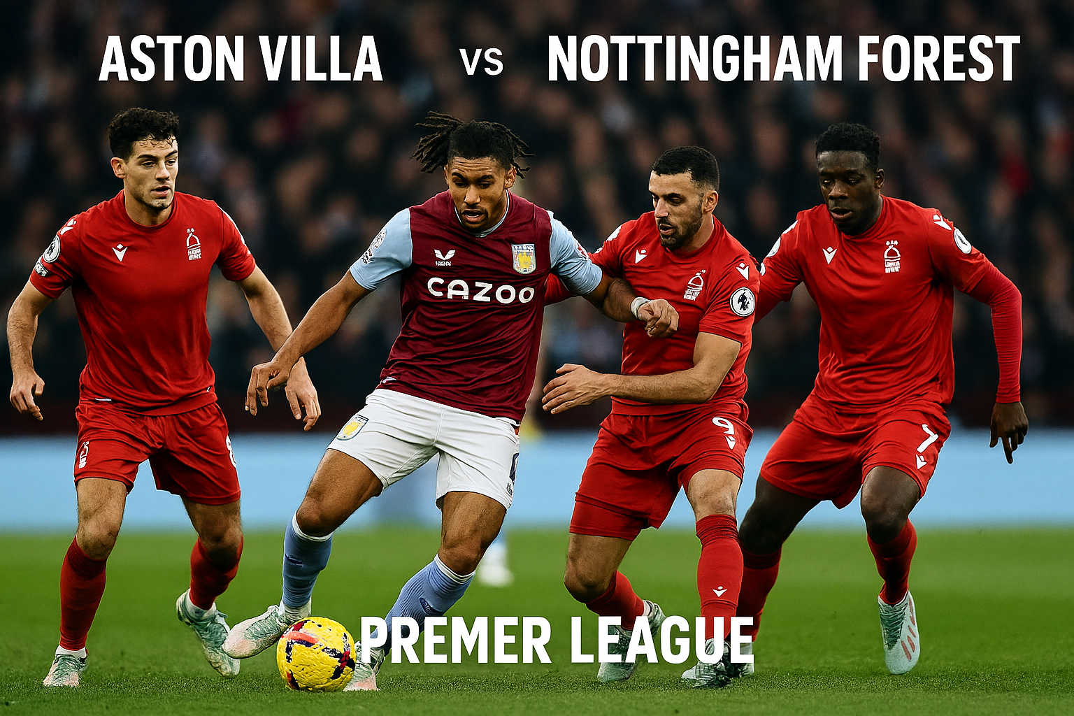 Aston Villa vs Nottingham Forest Malam Ini: Live Streaming dan Prediksi Pertandingan versi Score808tv
