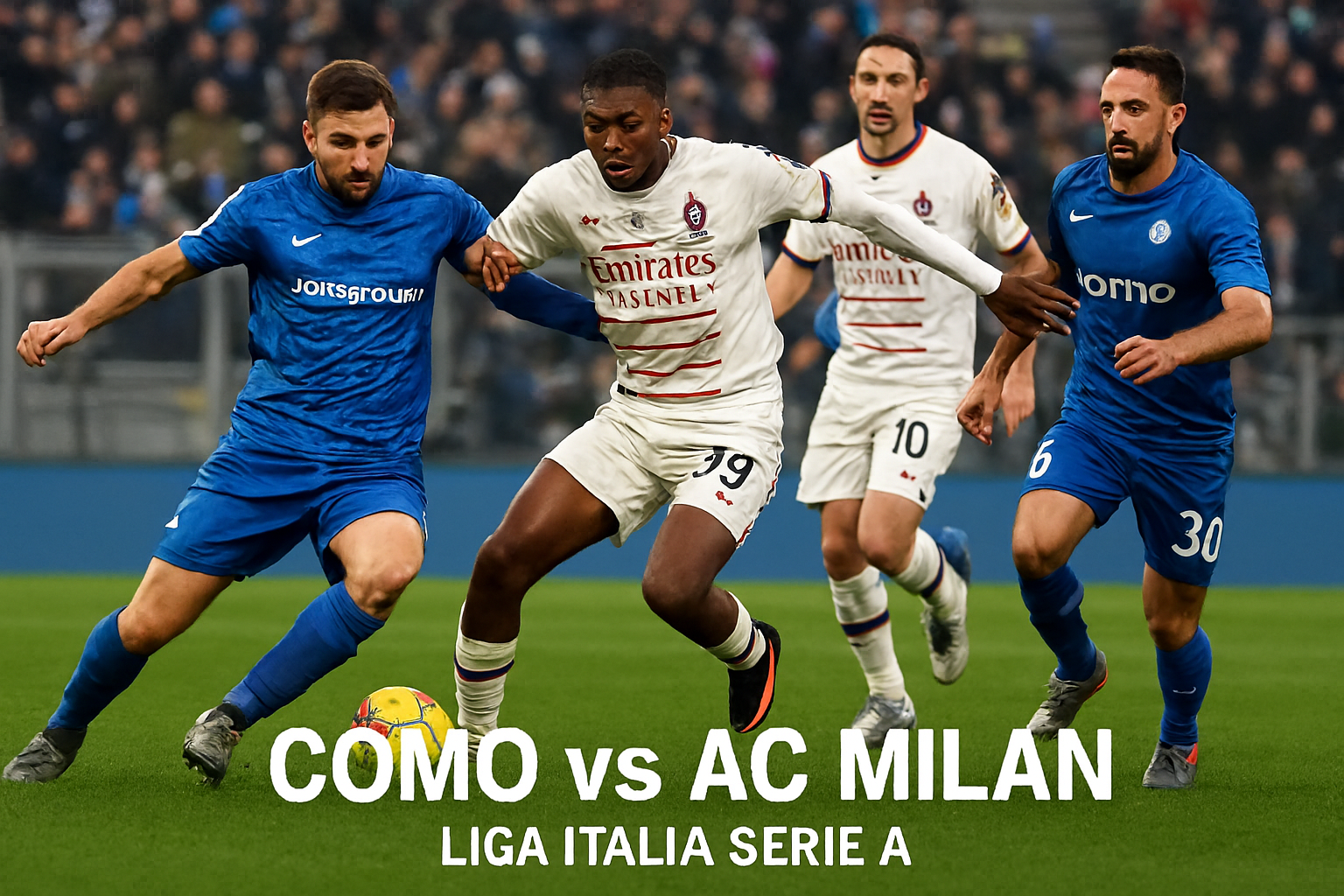 Como vs AC Milan 1-3: Skor Final dan Highlight Penting | Score808TV
