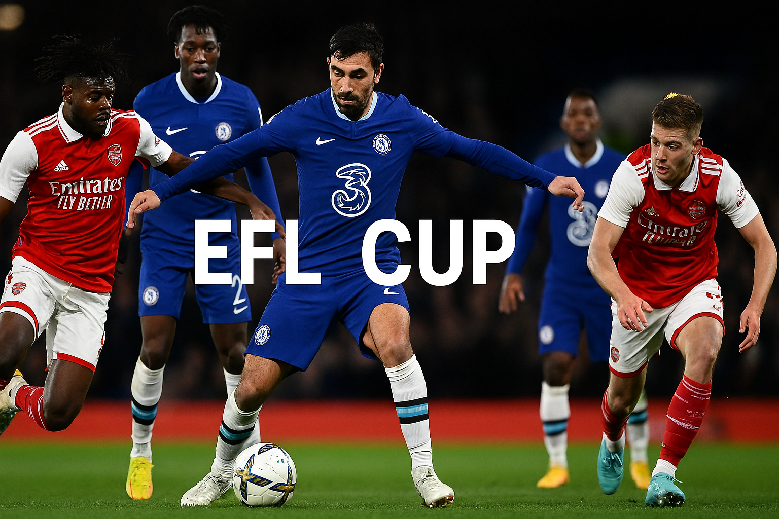 Derby London Chelsea vs Arsenal EFL Cup 03.00 WIB Dini Hari: Siapakah yang Menang? Nonton Live Streaming Cepat dan Stabil via Score808TV
