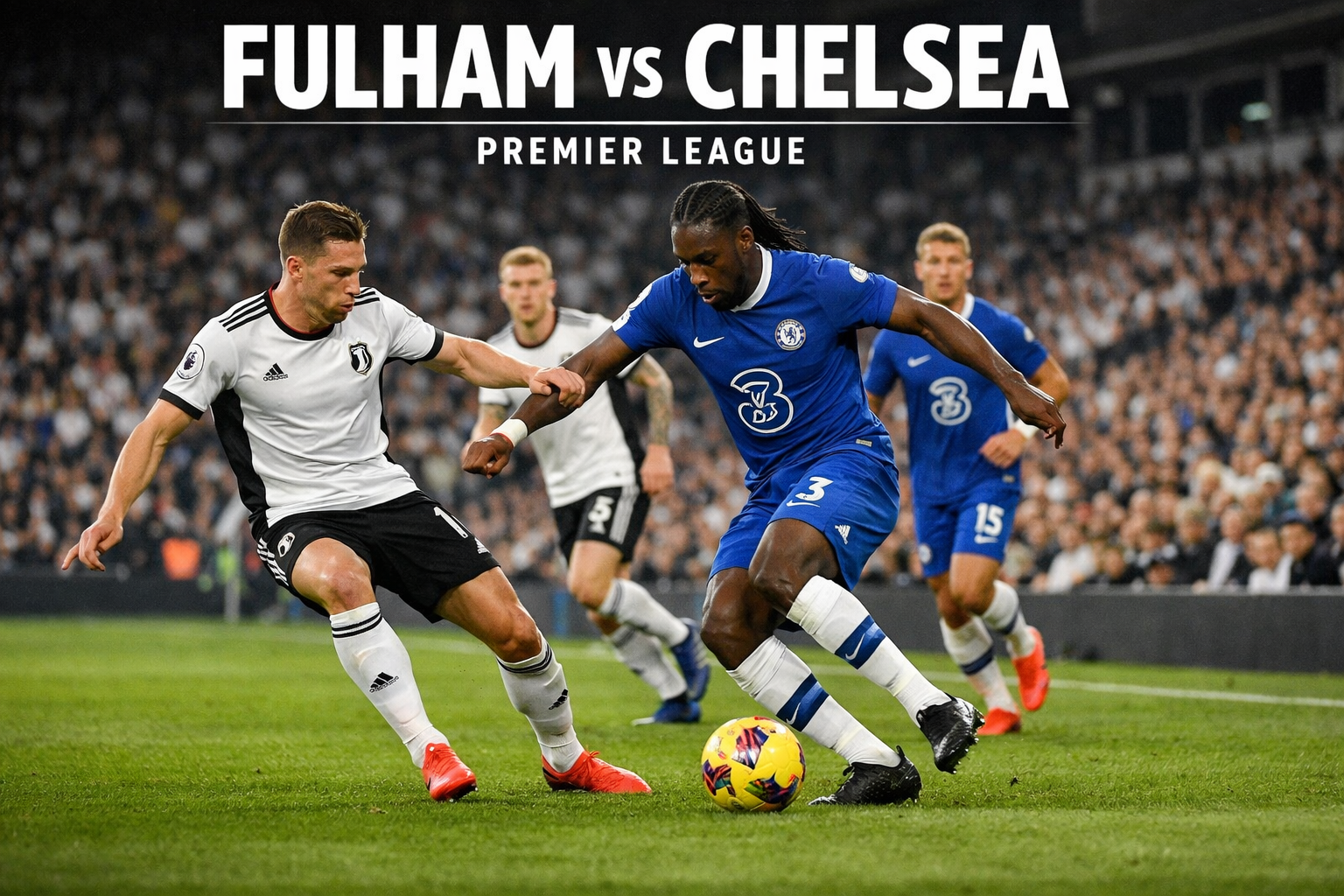 Score808tv : Fulham vs Chelsea 2–1 Pertandingan Menegangkan yang Mengobrak-abrik Prediksi Penggemar Liga Inggris