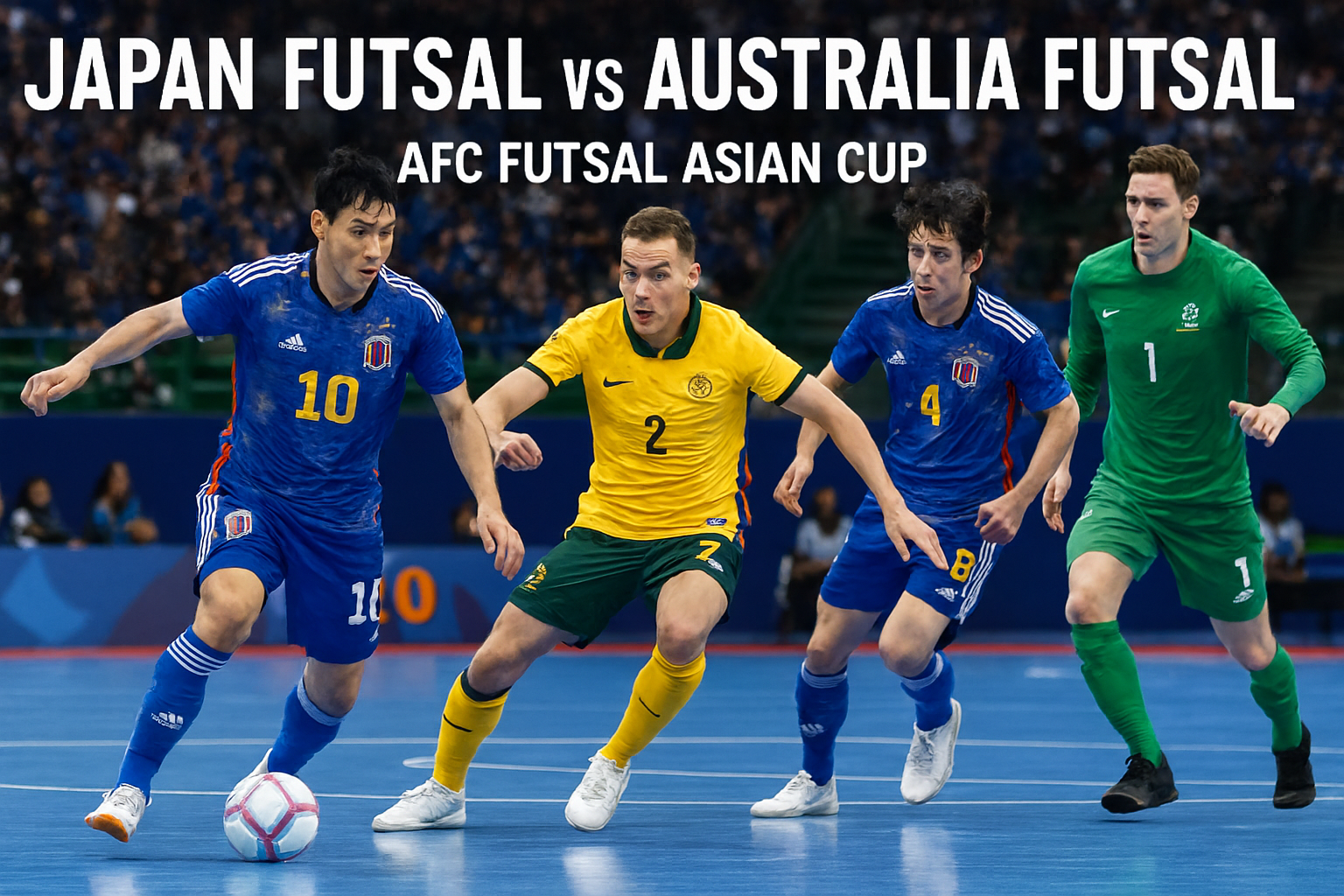 Japan Futsal vs Australia Futsal AFC Futsal Asian Cup Sore Ini Pukul 15.00 WIB Versi Lengkap Score808TV - Duel Sengit di Panggung Asia