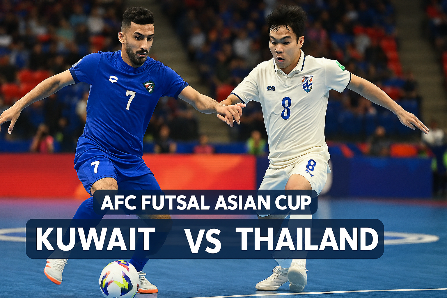 Kuwait vs Thailand AFC Futsal Asian Cup Hari Ini Siap Disaksikan Melalui Score808TV - Duel Seru Antar Tim Futsal Asia