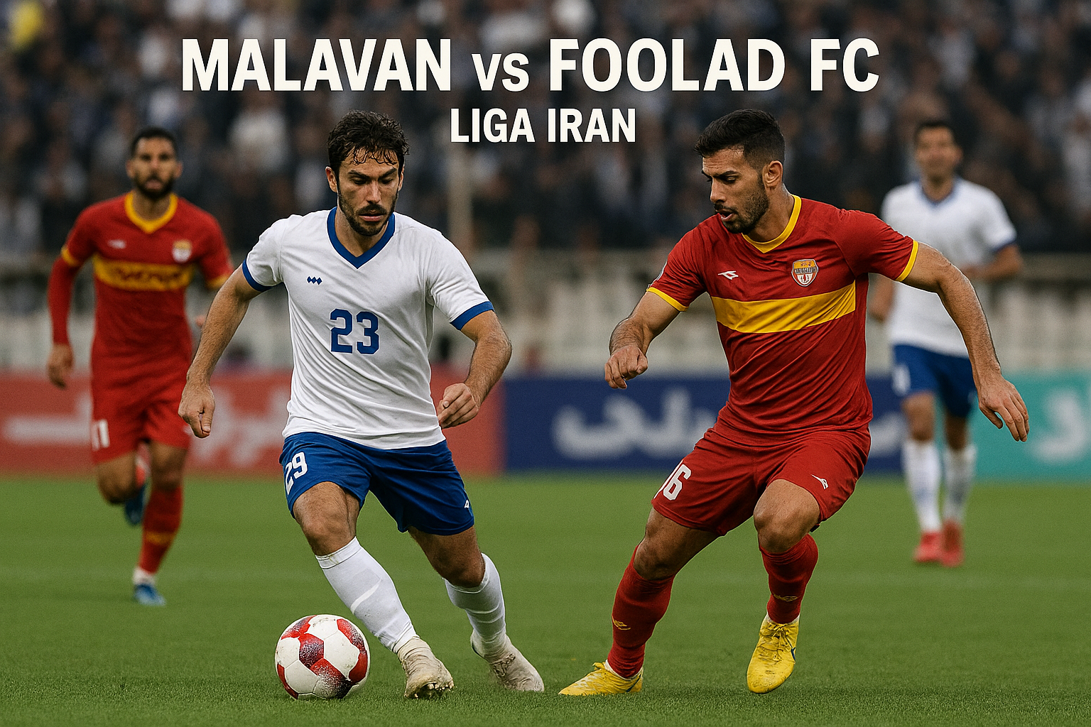Malavan vs Foolad FC Liga Iran Pukul 19.30 WIB: Saksikan Live Streaming di Score808TV + Statistik dan Prediksi Akhir