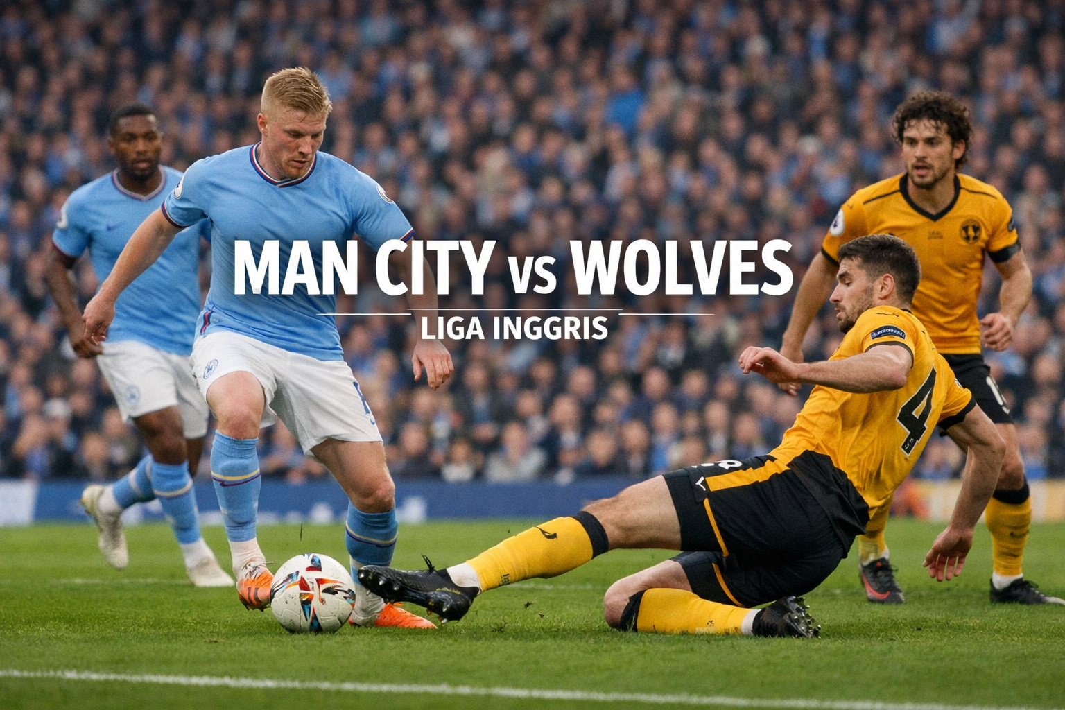 Man City vs Wolves Pukul 22.00 WIB: Prediksi Skor Akurat dan Potensi Drama Menit Akhir – Score808TV