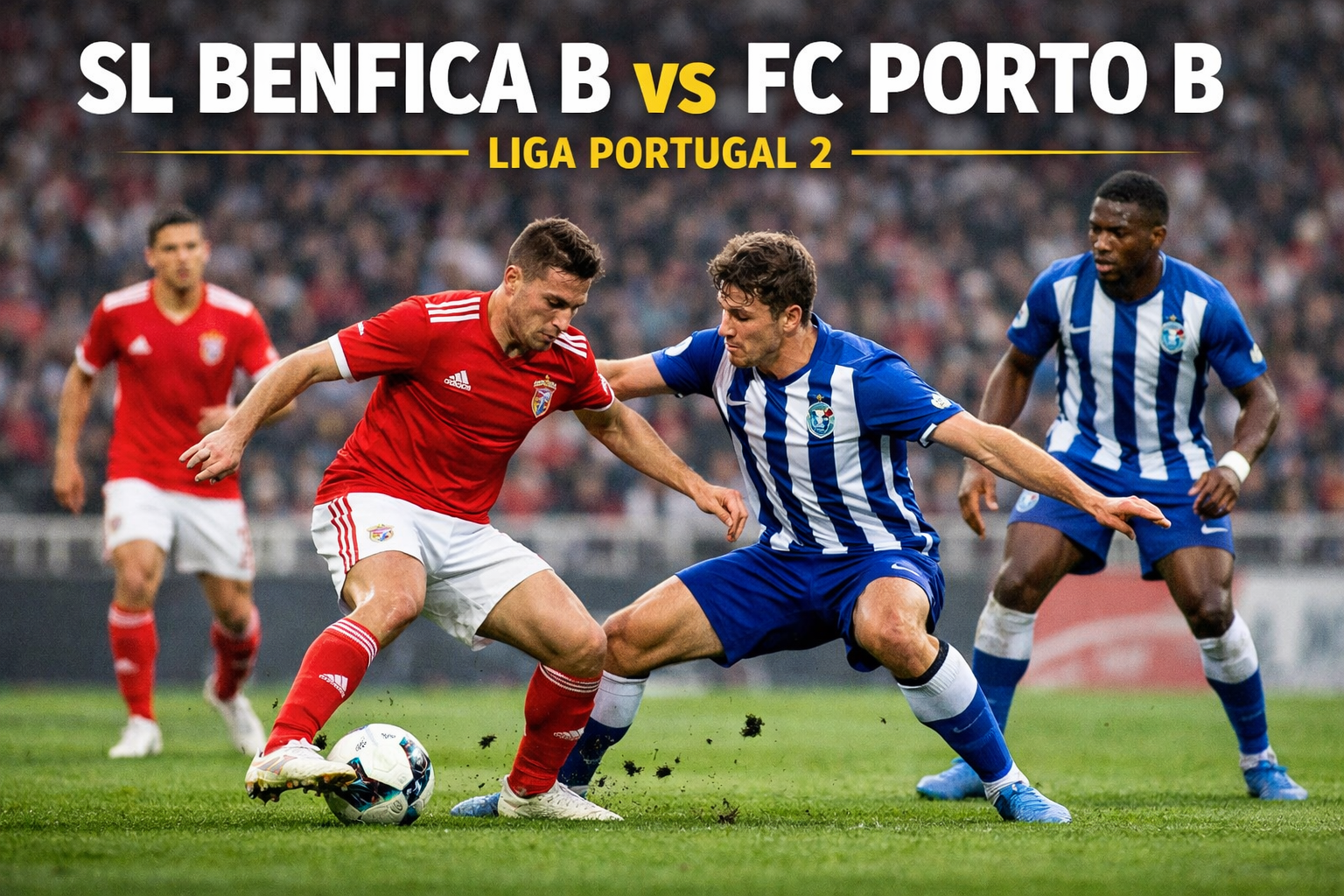 Score808tv : Pertarungan Sengit - Benfica B vs Porto B Liga Portugal 2 yang Memikat Penggemar Sepak Bola Portugal