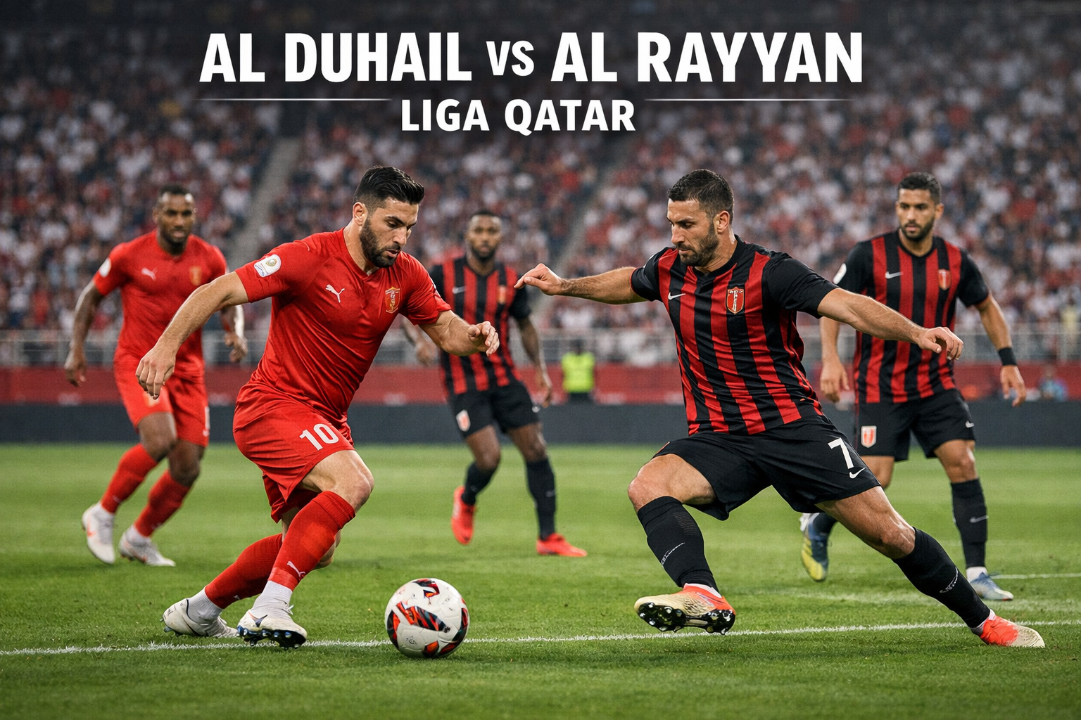 Pertemuan Sengit Al Duhail vs Al Rayyan 23.45 WIB Liga Qatar – Score808TV Prediksi Duel Penuh Tekanan