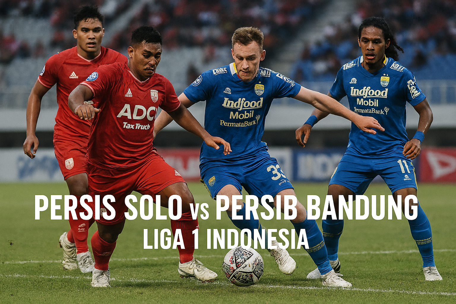 Saksikan Pertarungan Seru Persis Solo FC vs Persib Bandung Liga 1 Indonesia Sore Ini Bersama Score808TV - Antusiasme Tinggi Menanti Duel Sengit di Kompeksi Domestik
