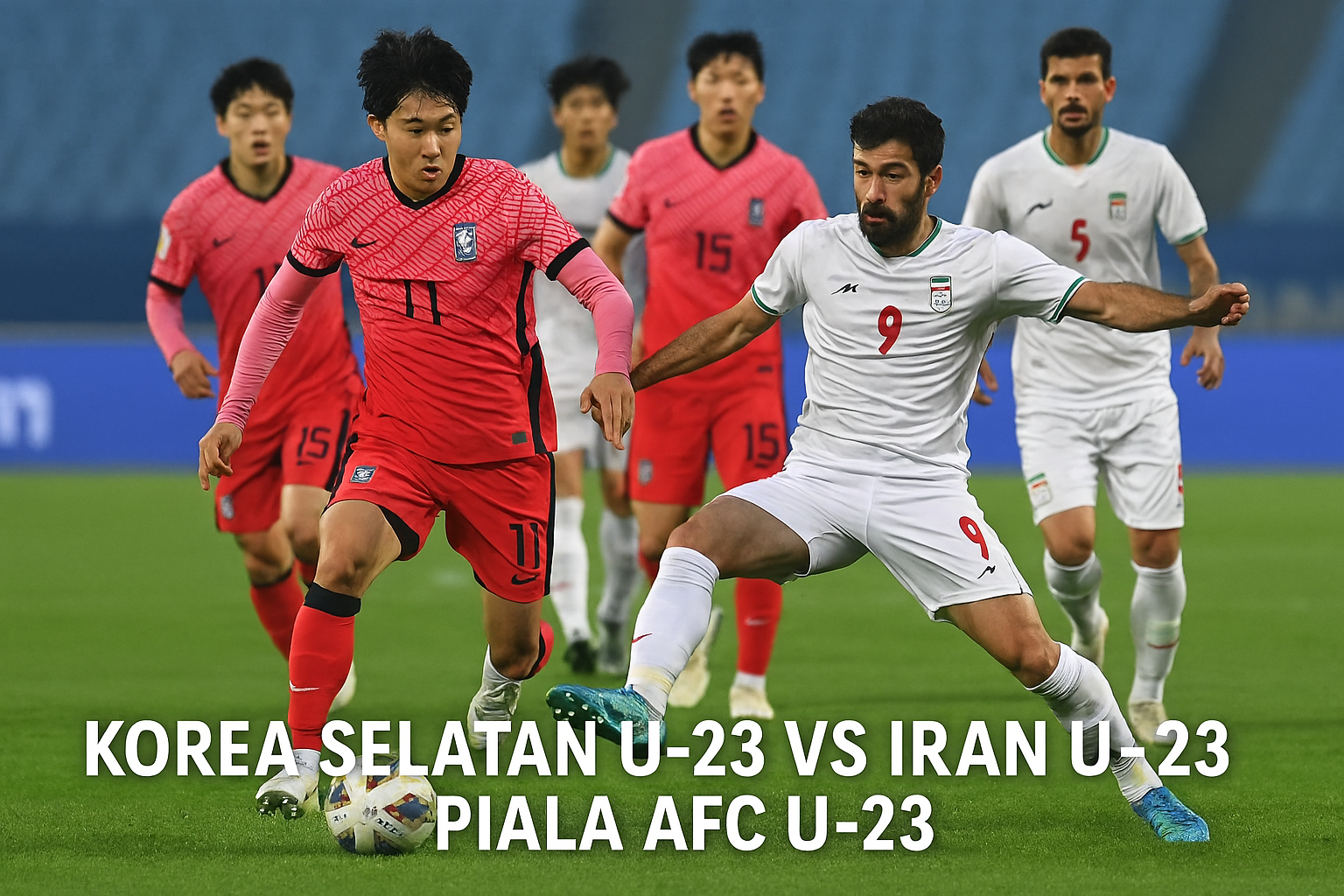 Score808tv Hadirkan Korea Selatan U-23 vs Iran U-23 - Pertarungan Seru dan Menegangkan di Dunia Sepak Bola Remaja Asia