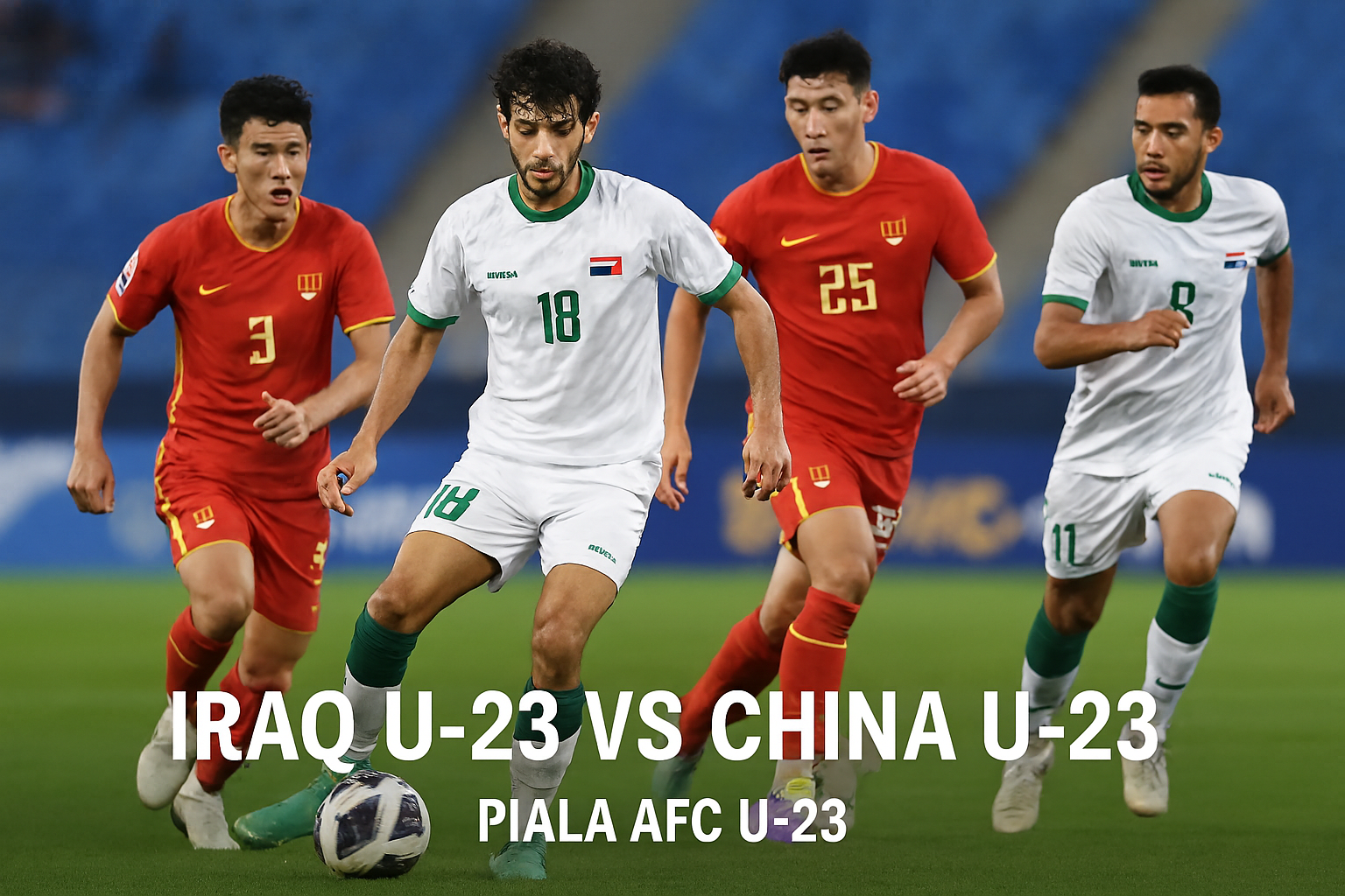Score808tv : Iraq U-23 vs China U-23 Malam Ini Jadi Sorotan - Duel Seru di Panggung Internasional