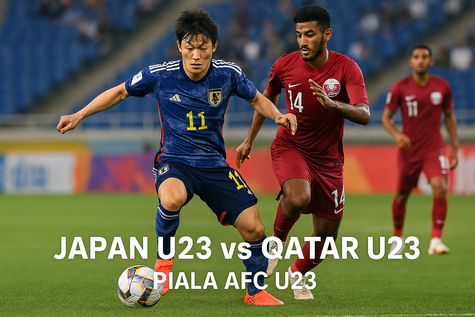 Score808tv : Japan U23 vs Qatar U23 Piala AFC U23 Kick-off 23.30 WIB - Duel Seru untuk Perebutan Gelar di ASEAN Football Arena