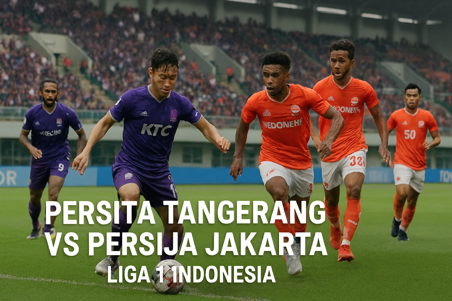 Score808TV Soroti Big Match Persita Tangerang vs Persija Jakarta di Liga 1 Indonesia Sore Ini - Siapakah yang Akan Meraih Poin Penting?