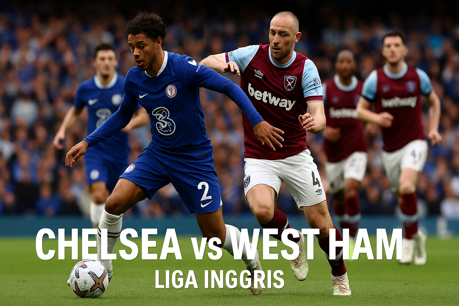Streaming Chelsea vs West Ham Liga Inggris Malam Ini Pukul 00.30 WIB Bersama Score808TV - Prediksi Seru dan Taktik Menarik