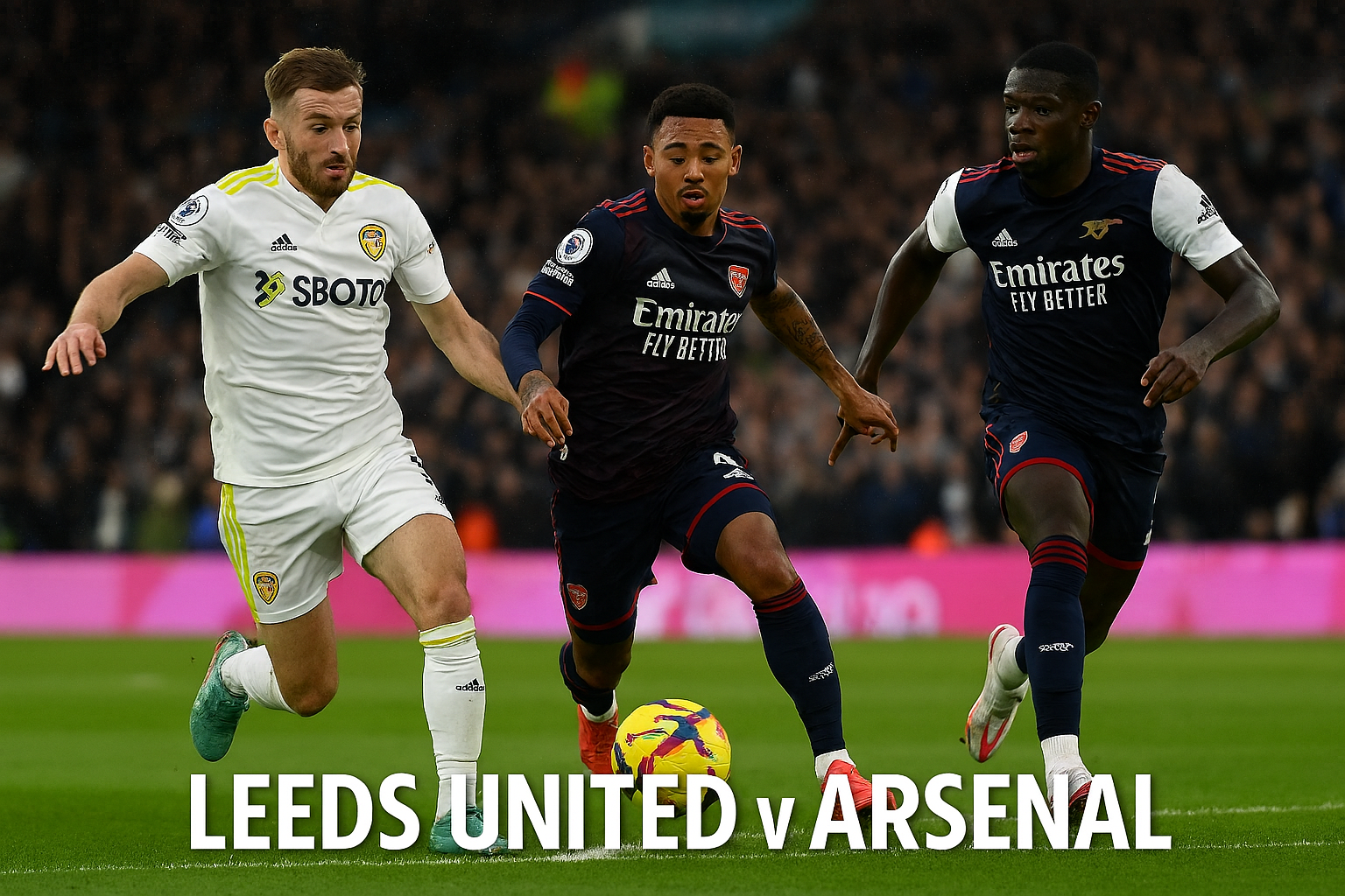 Streaming Leeds United vs Arsenal Liga Inggris Malam Ini Tepat 22.00 WIB Semakin Seru Bersama Score808tv - Saksikan Pertarungan Seru Kedua Tim Favorit!