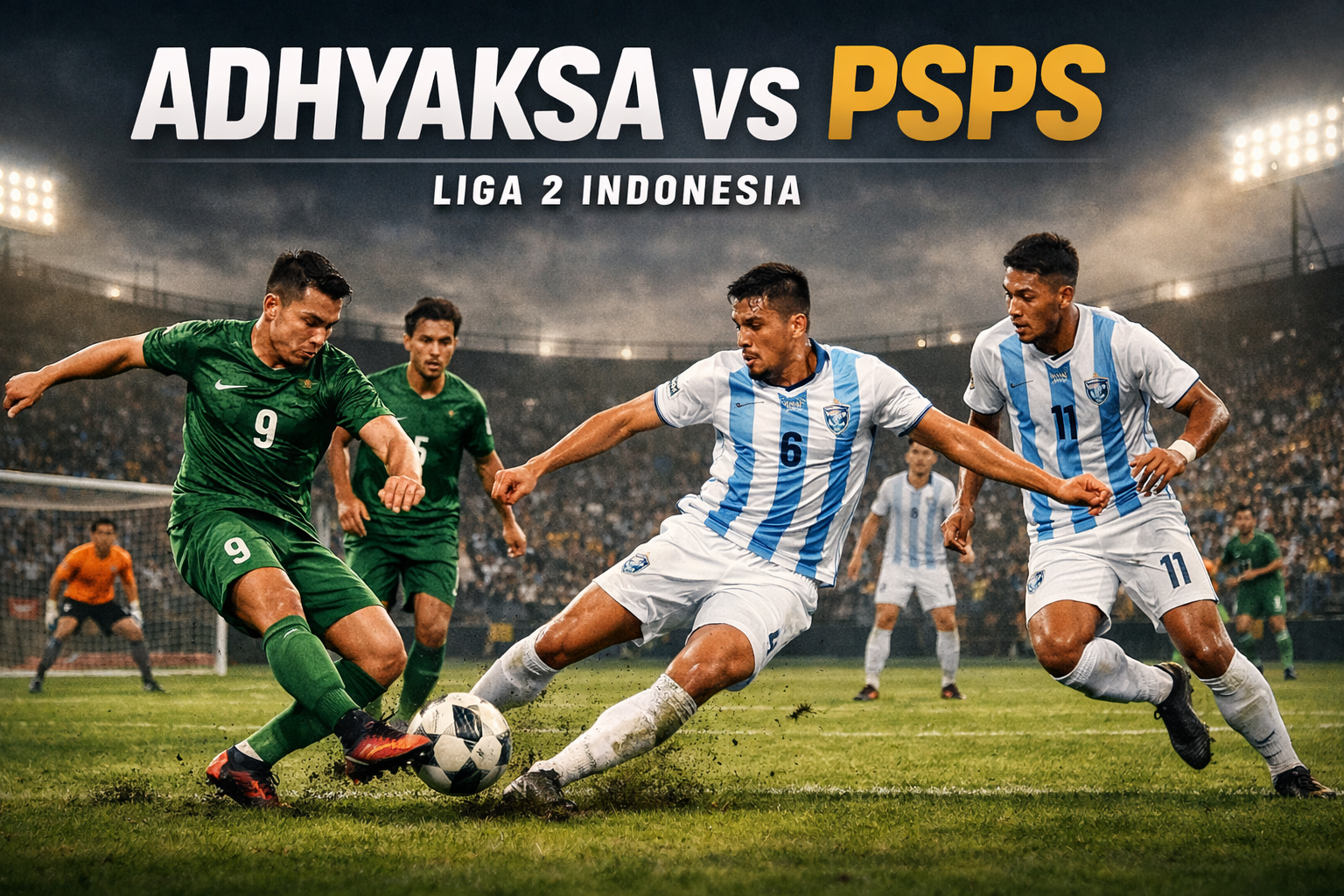 Adhyaksa vs PSPS Liga 2 Indonesia Pukul 20.30 WIB - Analisis Statistik dan Prediksi Skor di Score808TV