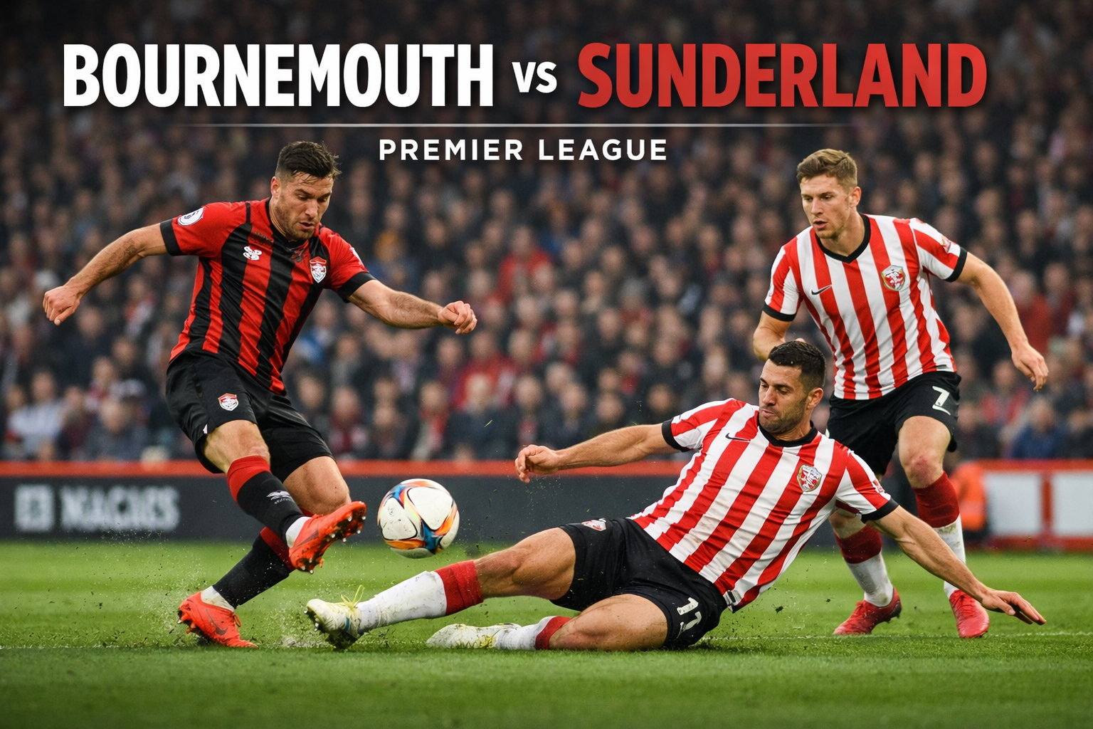 Bournemouth vs Sunderland Liga Inggris 19.30 WIB Malam Ini Live Update di Score808TV – Duel Seru Mencari Performa Terbaik