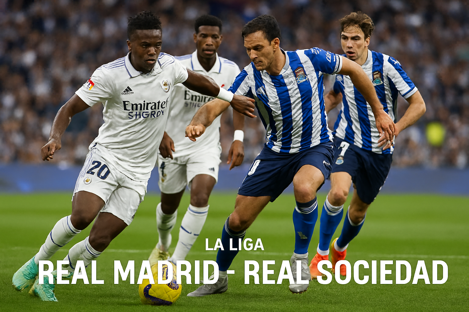 Prediksi Seru Real Madrid vs Real Sociedad La Liga Dini Hari Ini 03.00 WIB Streaming Gratis Score808TV - Duel Penentuan di Liga Spanyol!