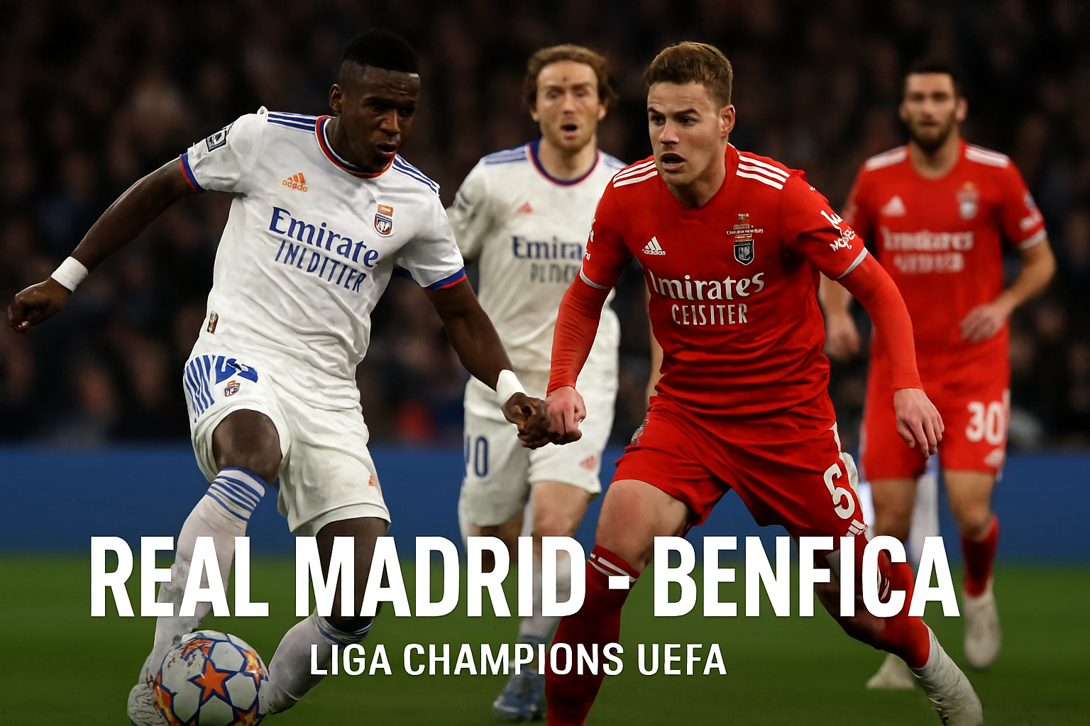Real Madrid vs Benfica Liga Champions UEFA Dini Hari Ini Jam 03.00 WIB Live Score808TV - Pertarungan Sengit Menuju Semifinal