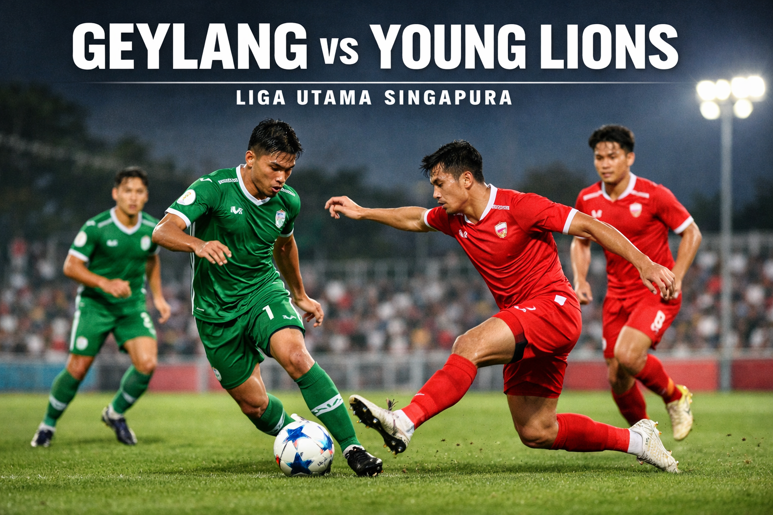Score808TV Bahas Big Match Geylang vs Young Lions Liga Utama Singapura 19.30 WIB - Pertarungan Seru Menentukan Posisi Puncak