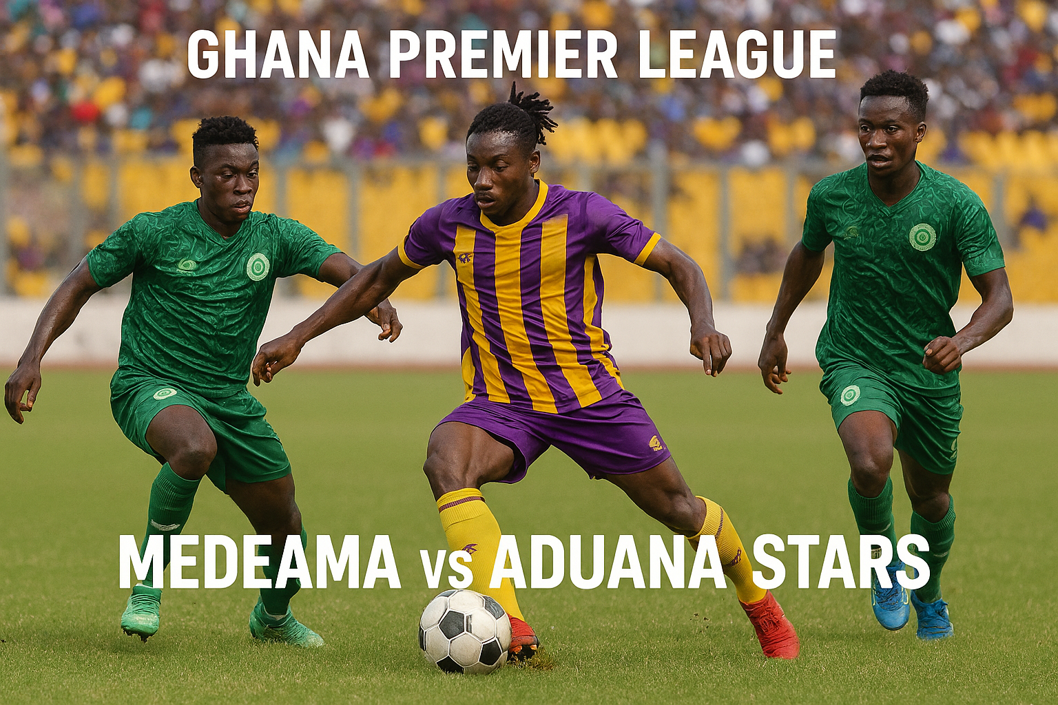 Score808TV Live Medeama vs Aduana Stars Jam 23.30 WIB dengan Streaming Full HD Gratis - Saksikan Pertandingan Seru Sepak Bola Akhir Pekan Ini!