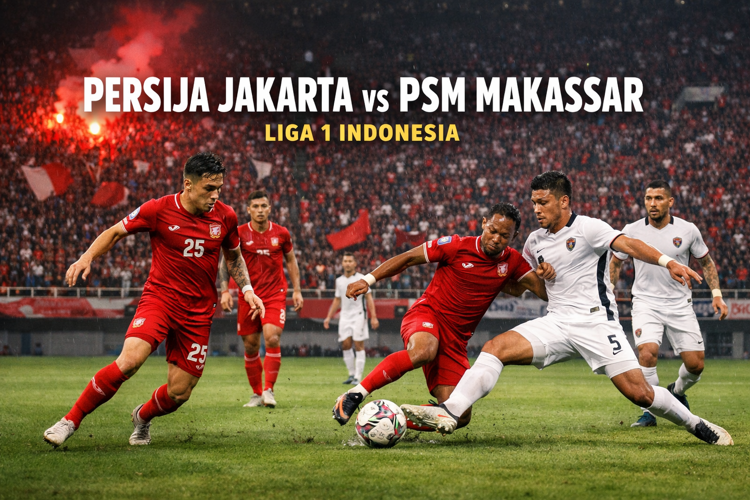 Score808tv Siarkan Persija Jakarta vs PSM Makassar Liga 1 Indonesia Malam Ini Pukul 20.30 WIB Tanpa Gangguan - Pertarungan Sengit yang Siap Mengguncang Stadion