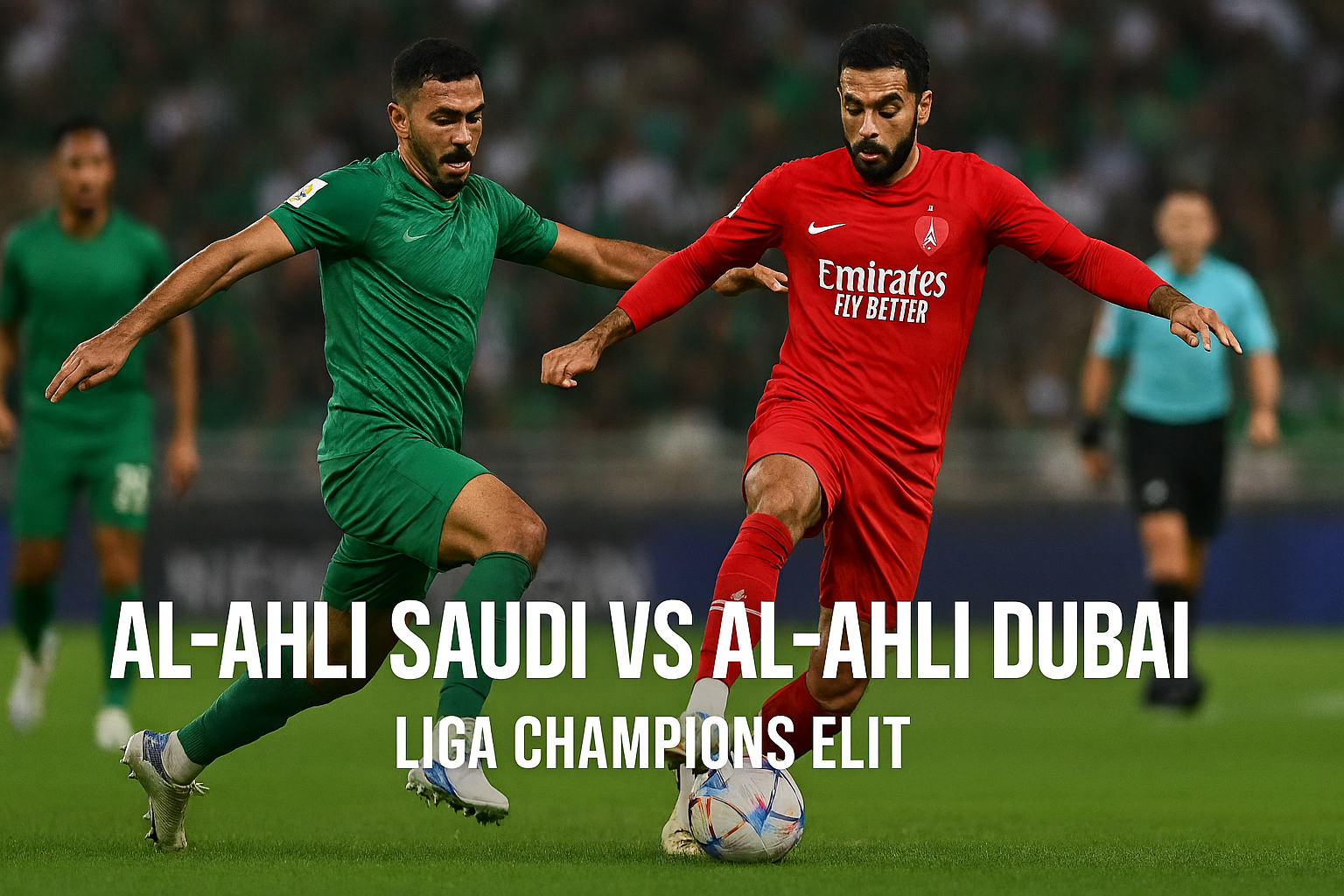 Score808tv Streaming Al-Ahli Saudi vs Al-Ahli Dubai Liga Champions Elit AFC Malam Ini Jam 23.00 WIB - Pertarungan Sengit di Tengah Ketatnya Perebutan Gelar Prestisius