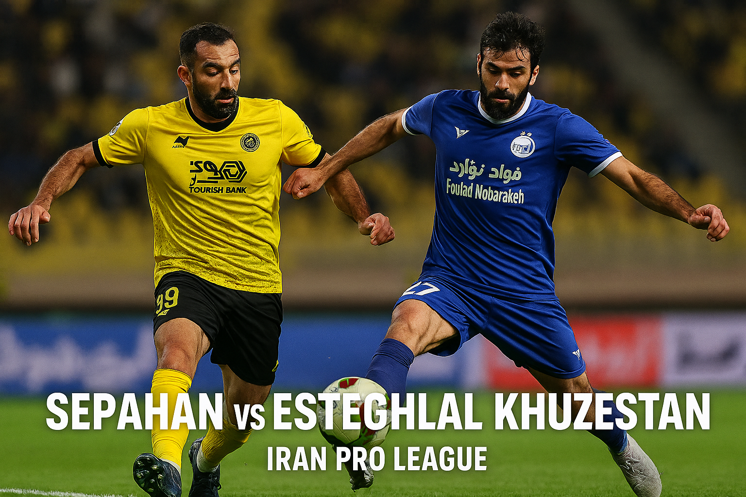 Semangat Menyaksikan Score808tv Live Sepahan vs Esteghlal Khuzestan Liga Iran Malam Ini 22.15 WIB - Pertarungan Seru Menanti