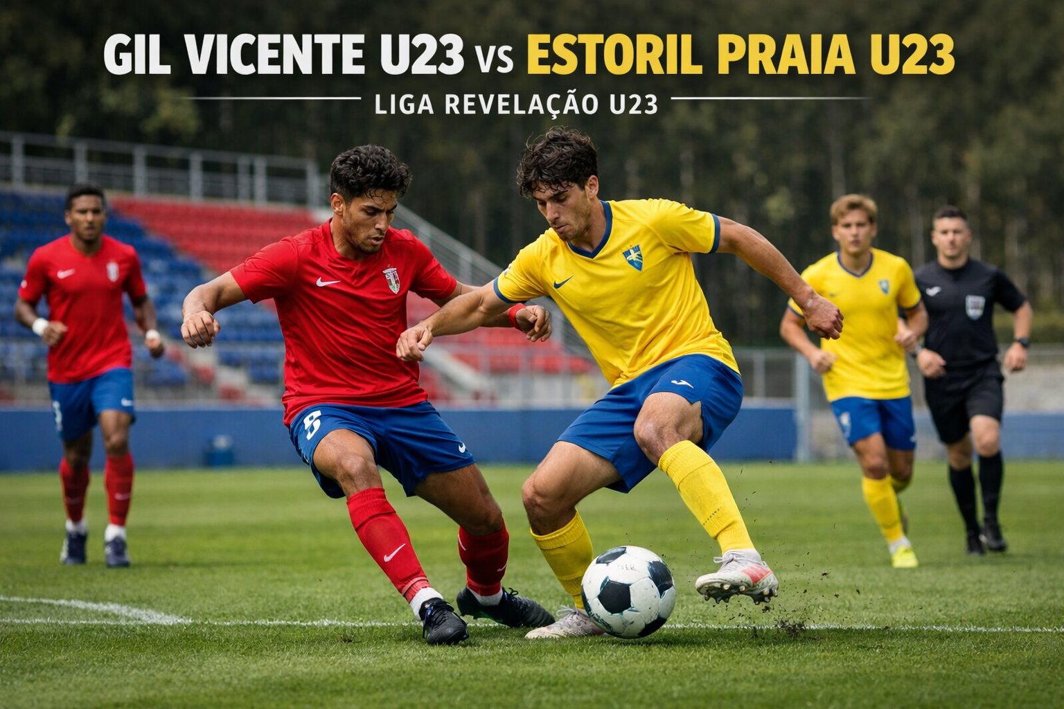 Streaming Score808TV: Gil Vicente U23 vs Estoril Praia U23 Liga Revelacao U23 Jam 18.30 WIB