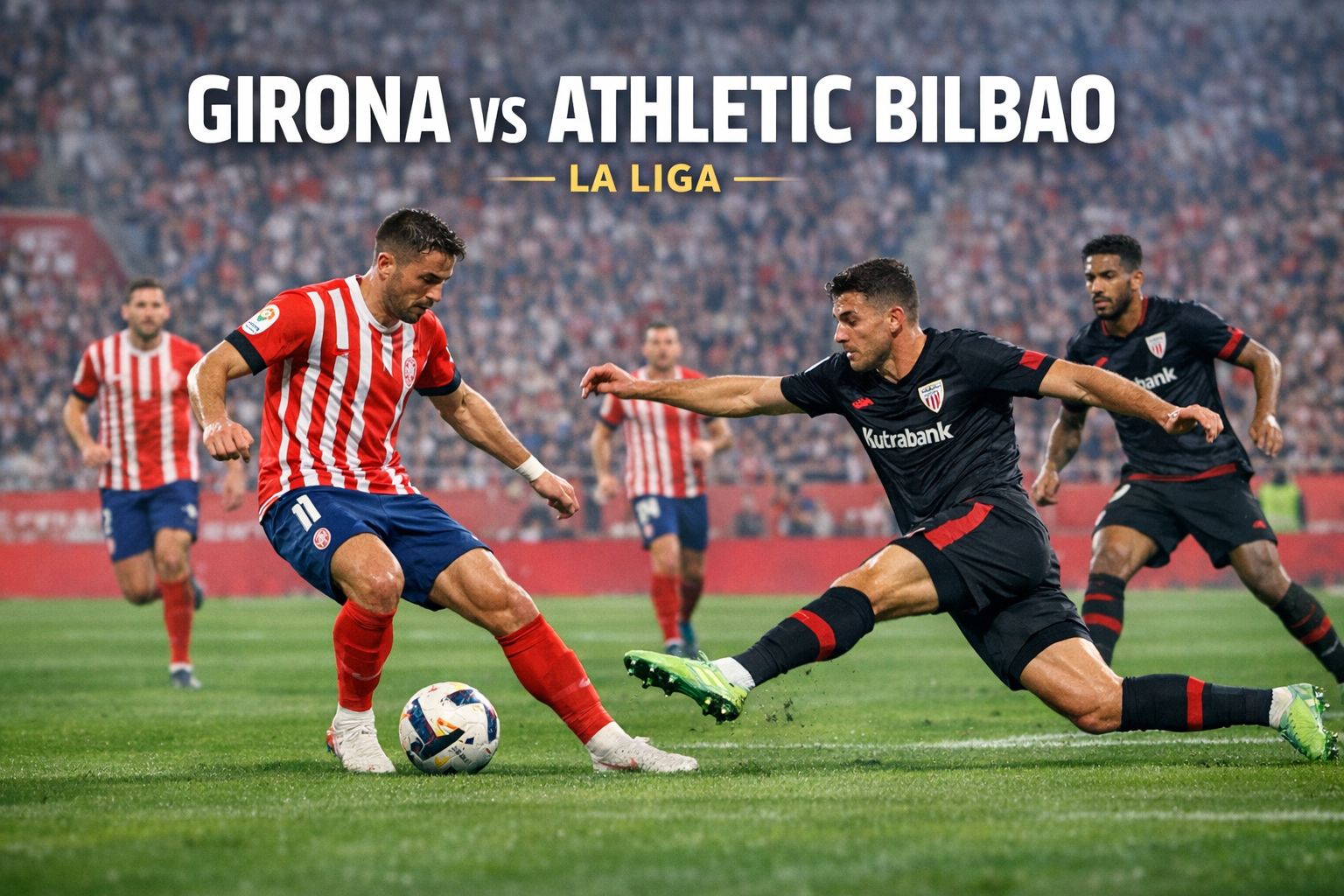 Girona vs Athletic Bilbao Malam Ini 20.00 WIB Nonton Gratis di Score808TV!