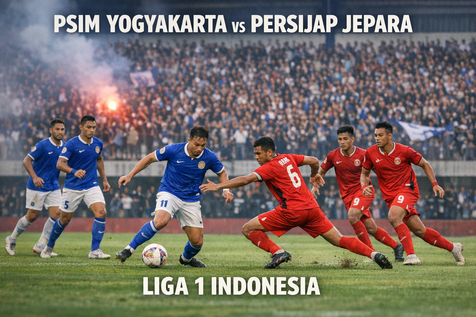PSIM Yogyakarta vs Persijap Jepara Liga 1 Indonesia Malam Ini 20.30 WIB Masuk Analisis Pertandingan Versi Score808tv - Duel Seru Penyemarak Liga 1