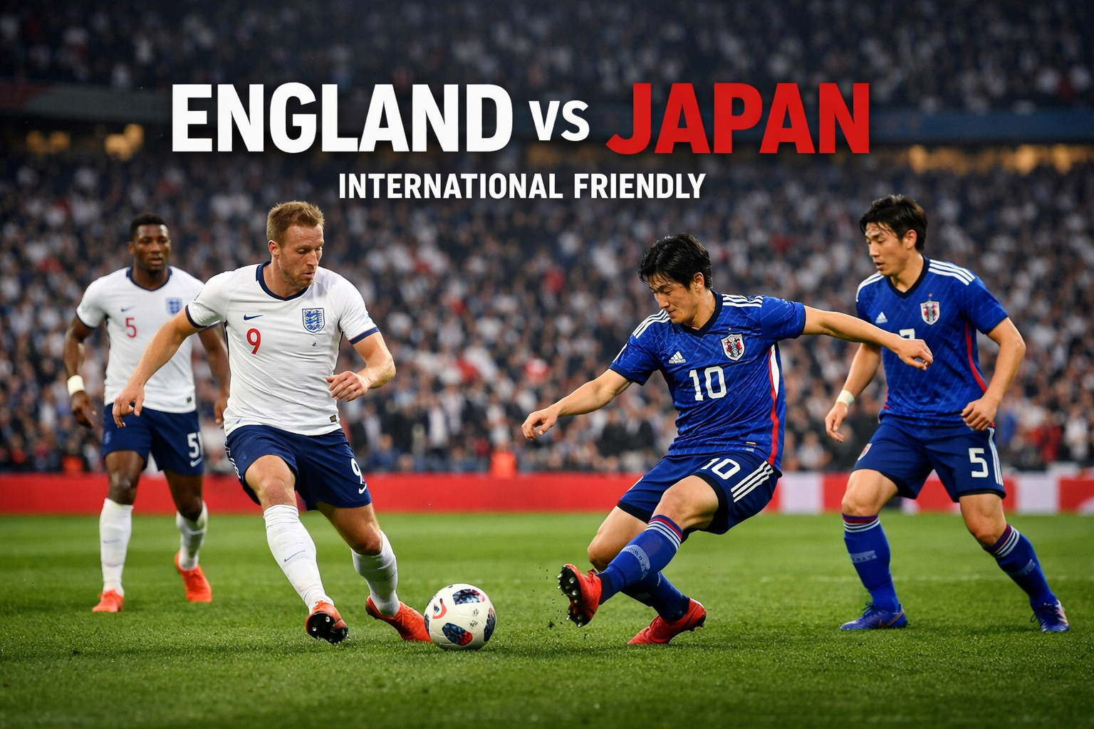 Score808TV Soroti Inggris vs Jepang International Friendly Dini Hari Ini Pukul 01.45 WIB dan Peluang Kemenangan