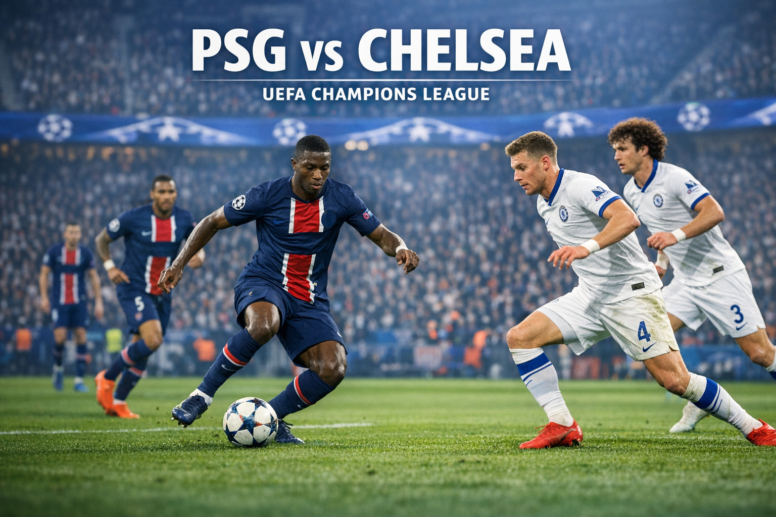 Score808TV Tayangkan Big Match PSG vs Chelsea Liga Champions UEFA Kick Off 03.00 WIB Dini Hari