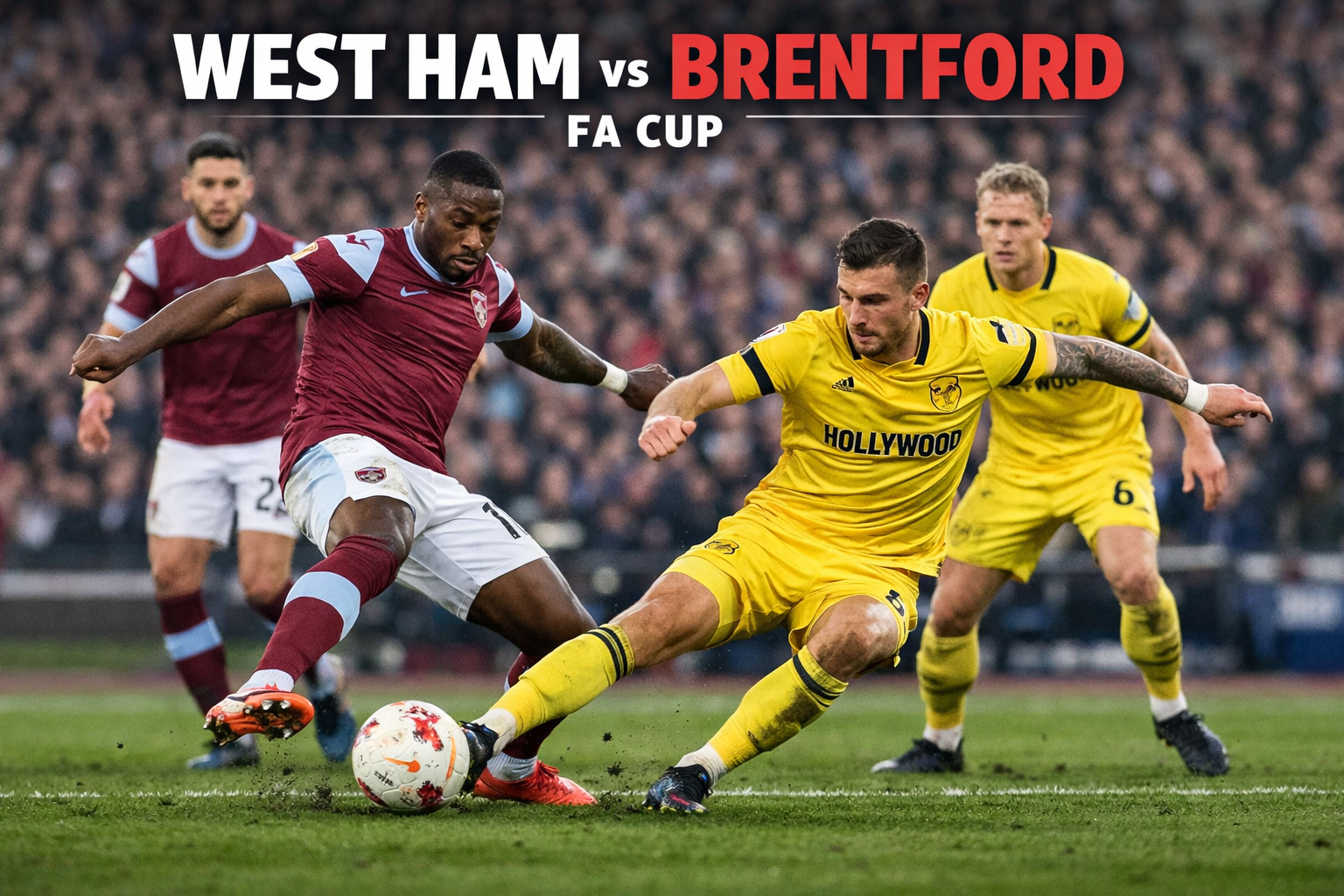 Score808TV: West Ham vs Brentford FA Cup Dini Hari Ini Jam 02.30 WIB, Siaran Langsung!