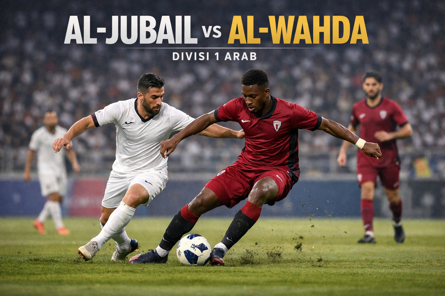 Al-Jubail vs Al-Wahda Divisi 1 Arab Malam Ini Pukul 22.45 WIB Jadi Fokus Utama Pembahasan di Score808tv