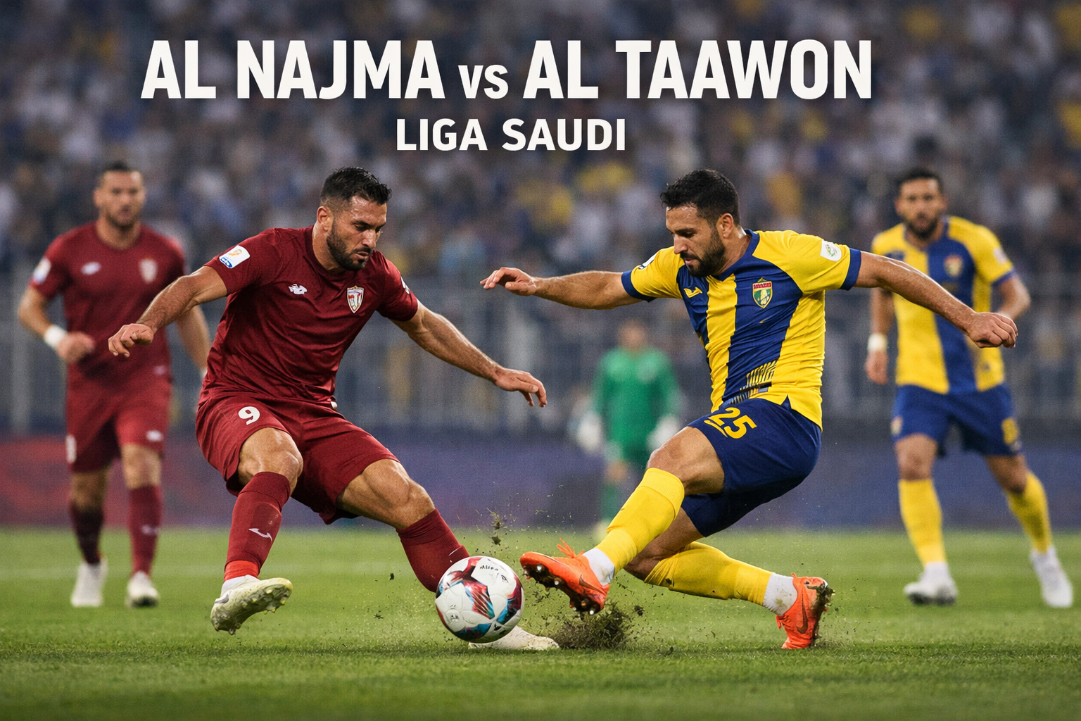 Al Najma vs Al Taawon Liga Saudi Pukul 23.10 WIB Jadi Sorotan Score808TV dengan Analisis Lengkap