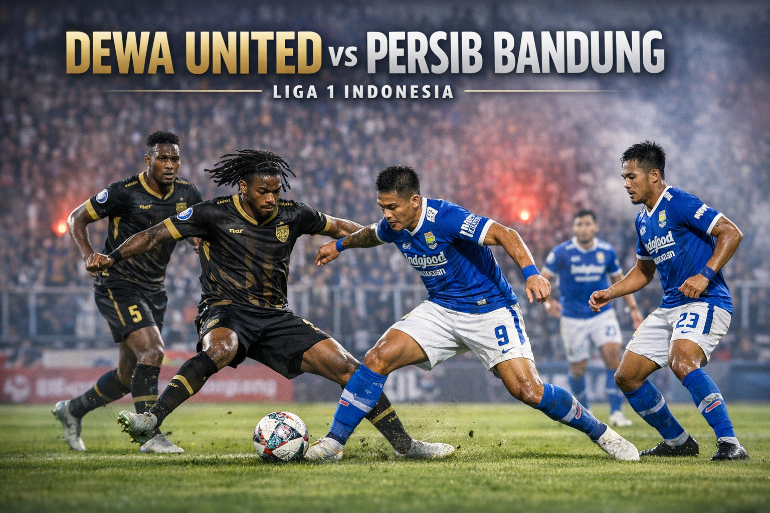 Dewa United vs Persib Bandung Liga 1 Indonesia Malam Ini Pukul 19.00 WIB Live Score808tv Sajikan Laga Sengit