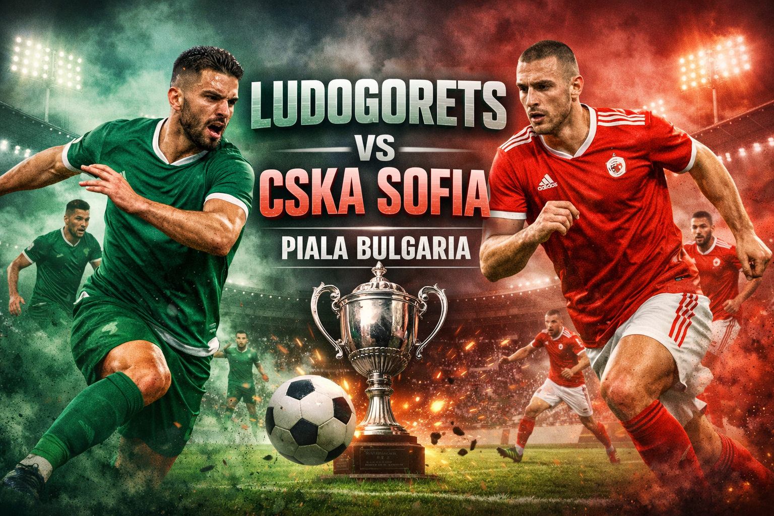 Duel Ludogorets vs CSKA Sofia 23.00 WIB Piala Bulgaria Dibahas Tuntas oleh Score808TV