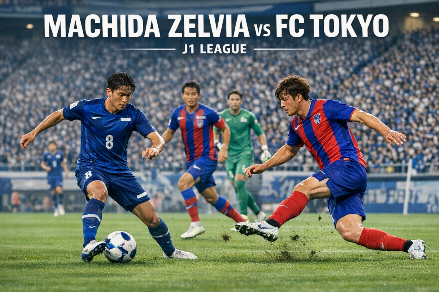Machida Zelvia vs FC Tokyo Sore Ini Jam 17.00 WIB Tayang di Score808TV - Duel Seru di Tengah Primadona Liga Jepang