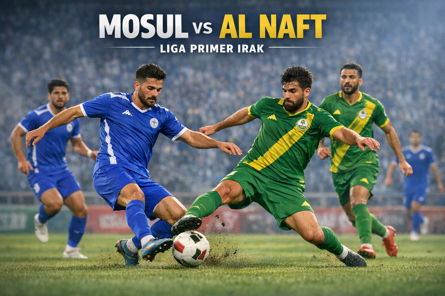 Mosul vs Al Naft di Iraq Stars League Malam Ini Pukul 21.00 WIB Jadi Sorotan di Score808TV