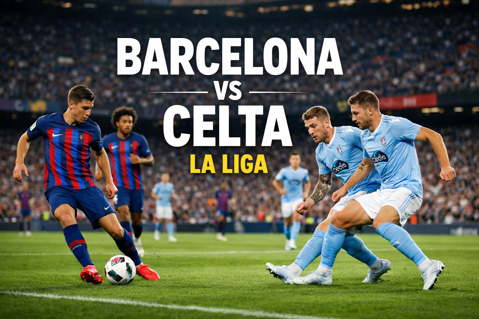 Nonton Barcelona vs Celta Vigo La Liga Dini Hari Ini Jam 02.30 WIB Live di Score808TV - Saksikan Pertandingan Seru yang Tak Boleh Dilewatkan!