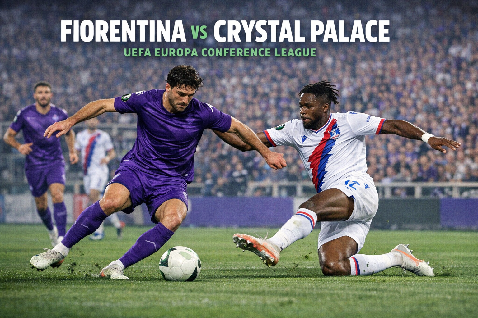Nonton Fiorentina vs Crystal Palace Liga Konferensi Eropa Jam 02.00 WIB Dini Hari Ini via Score808TV - Partai Seru Menanti Kehadiran Anda