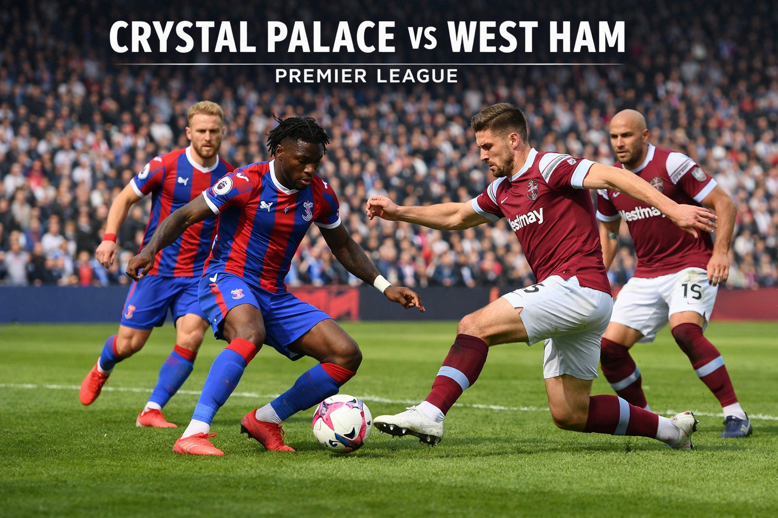Nonton Score808TV Crystal Palace vs West Ham Liga Inggris Dini Hari Ini 02.00 WIB Siaran Langsung Gratis