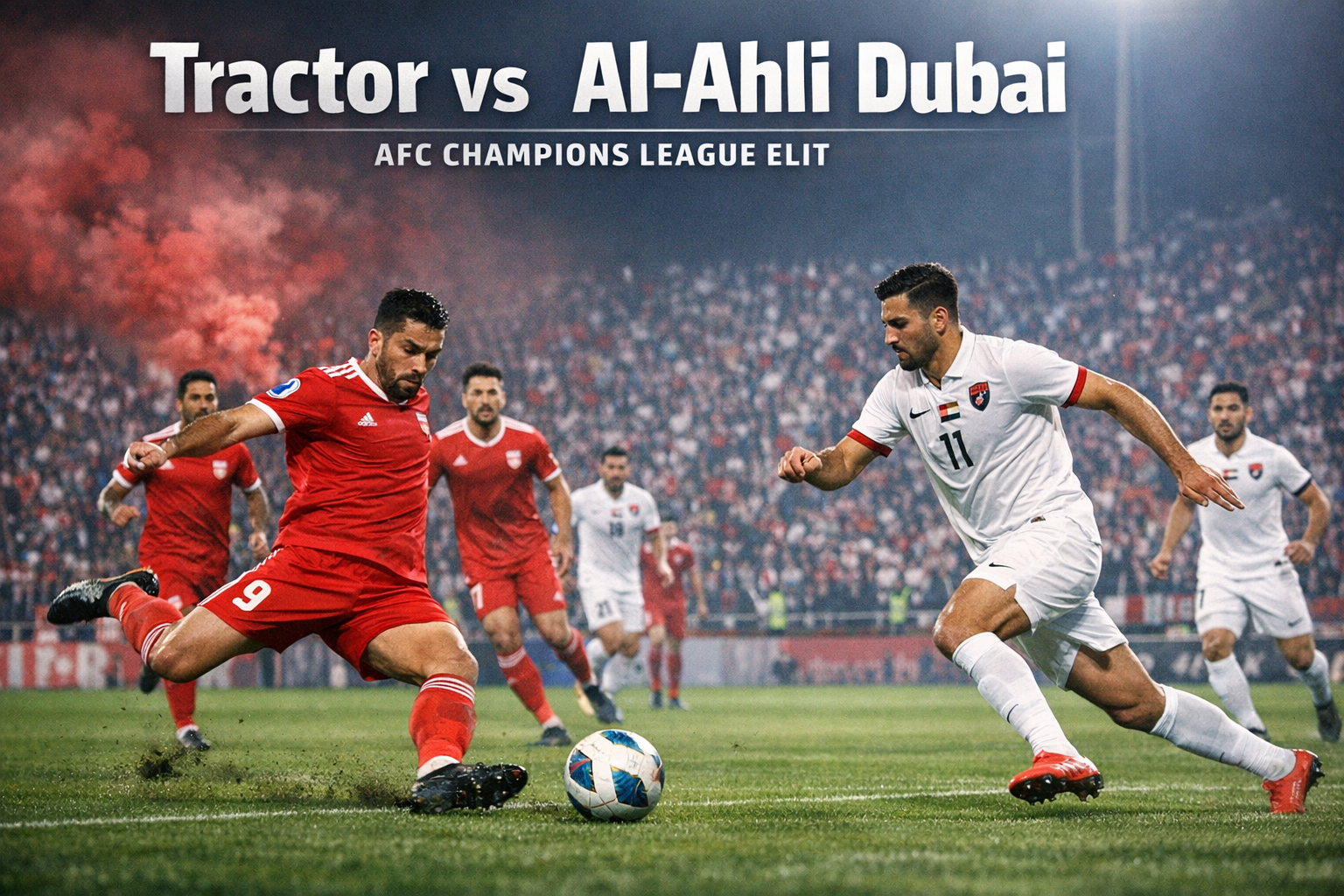 Nonton Tractor vs Al-Ahli Dubai Liga Champions Elit AFC Malam Ini Jam 21.45 WIB Melalui Score808tv dengan Streaming Lancar – Pertandingan Penting yang Patut Disaksikan Malam Ini