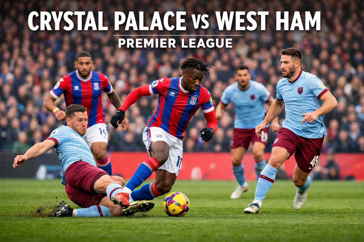 Pertandingan Menegangkan Crystal Palace vs West Ham Berakhir 0-0 - Score808TV Analisis Penyebab Minim Gol
