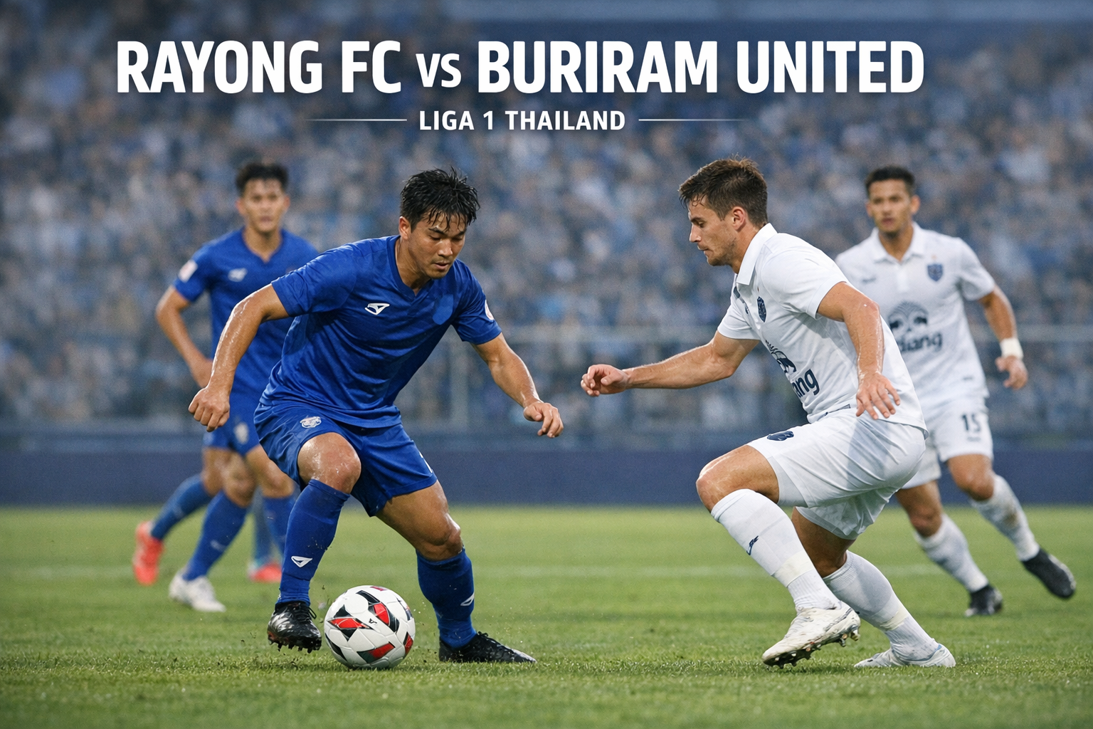 Rayong FC vs Buriram United Liga 1 Thailand Malam Ini Jam 19.00 WIB Bisa Ditonton Mudah di Score808TV